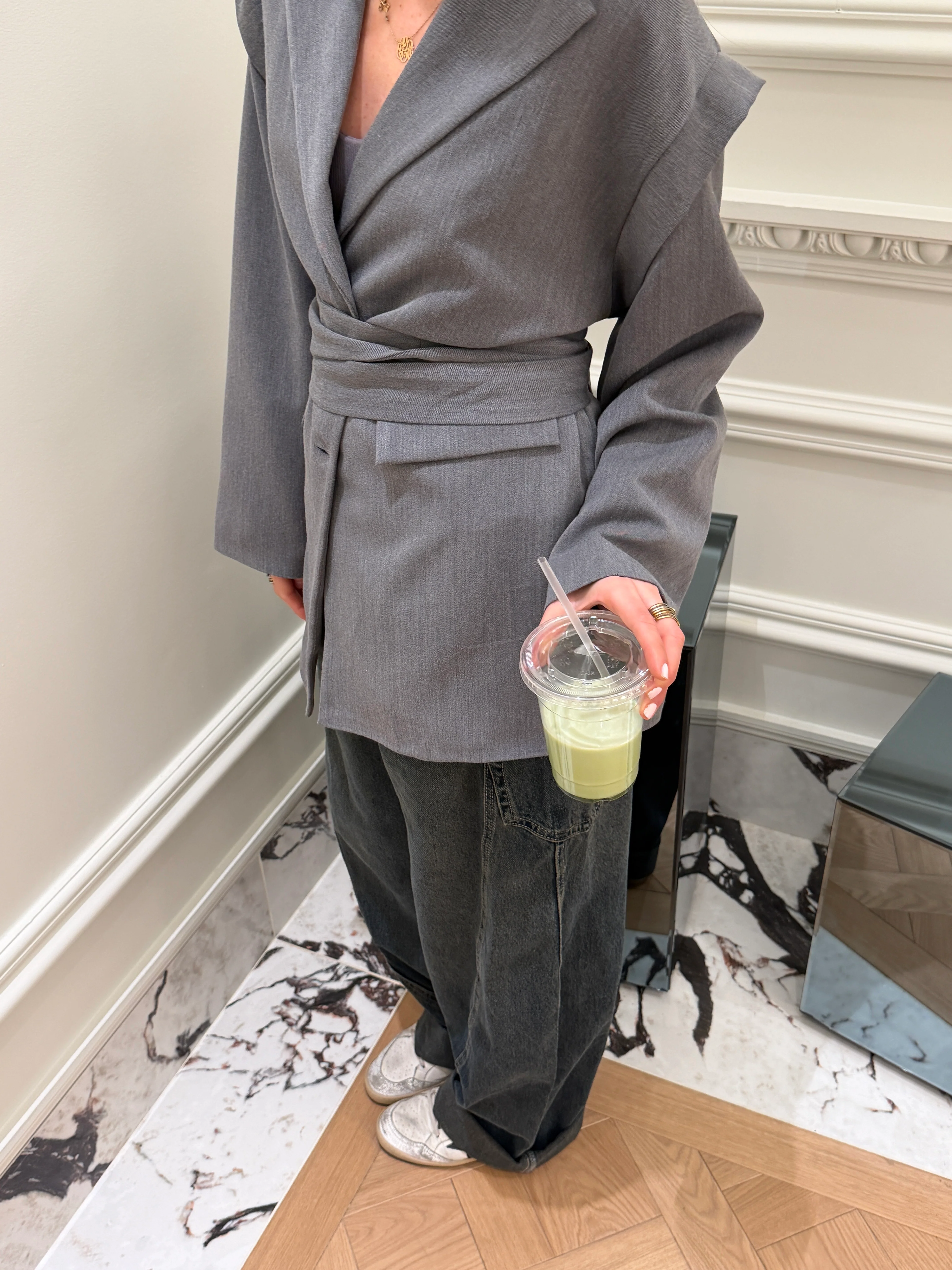 Blazer Ama gris - Image 4