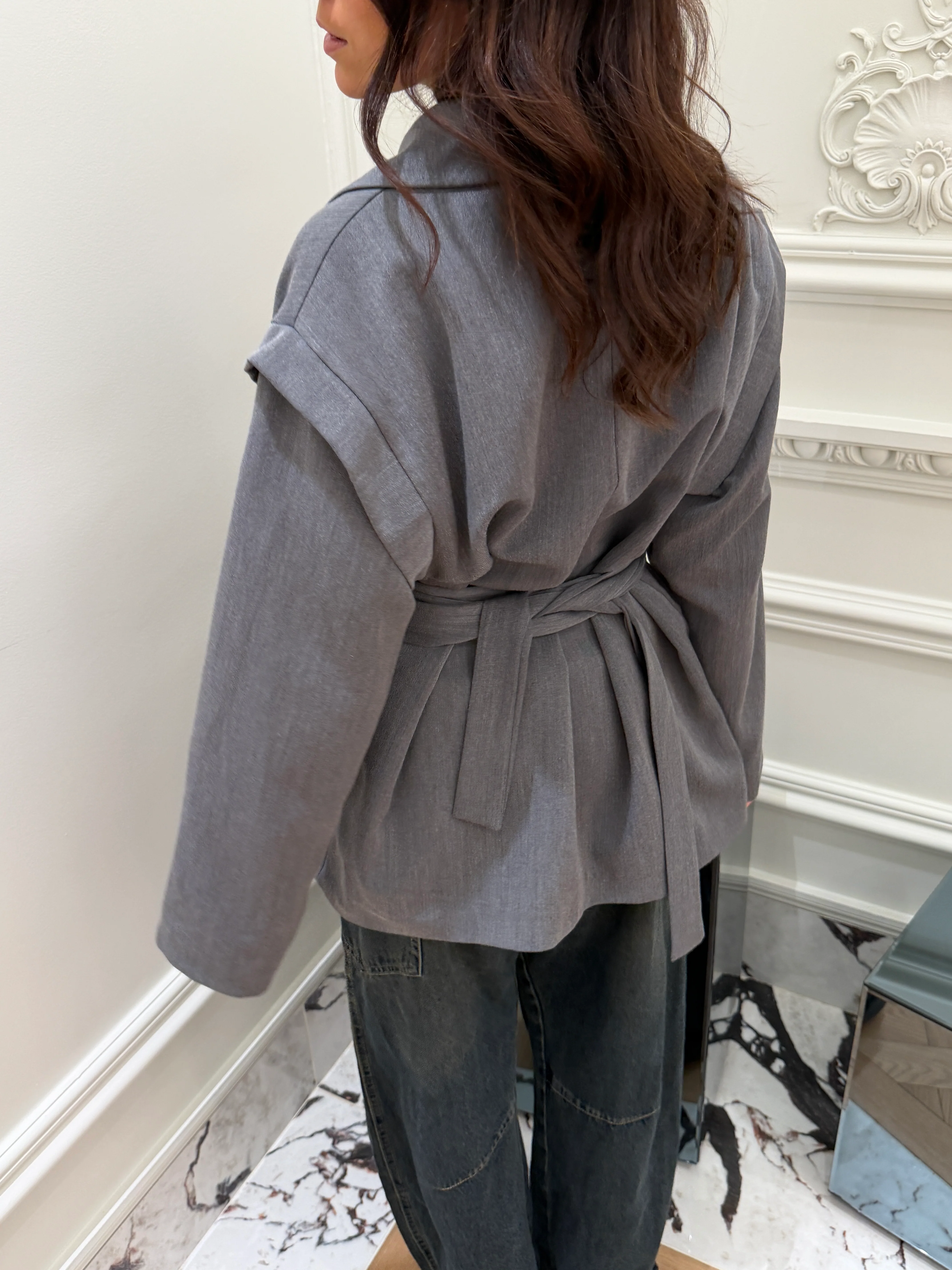 Blazer Ama gris - Image 5
