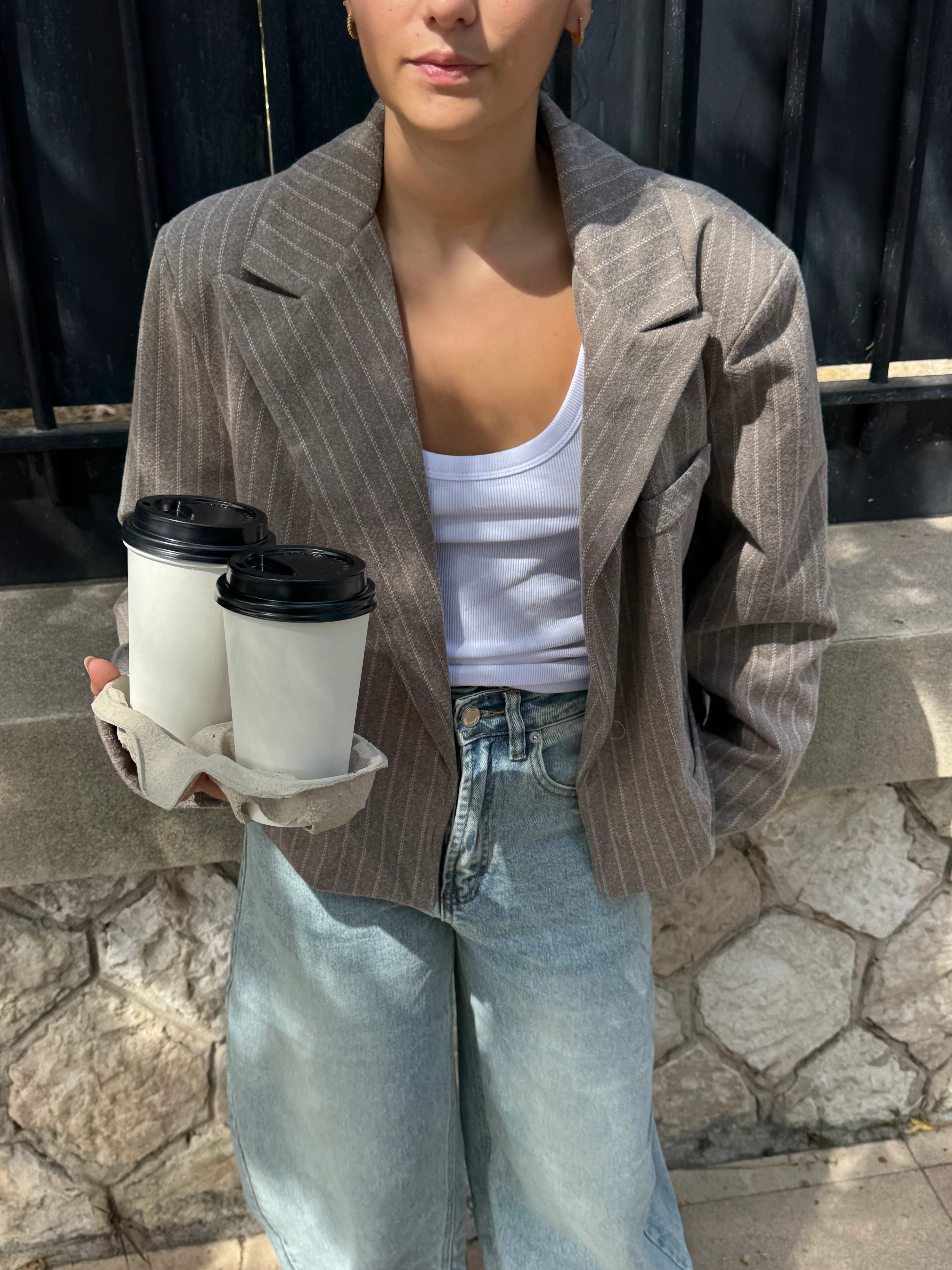 Blazer Lisa taupe