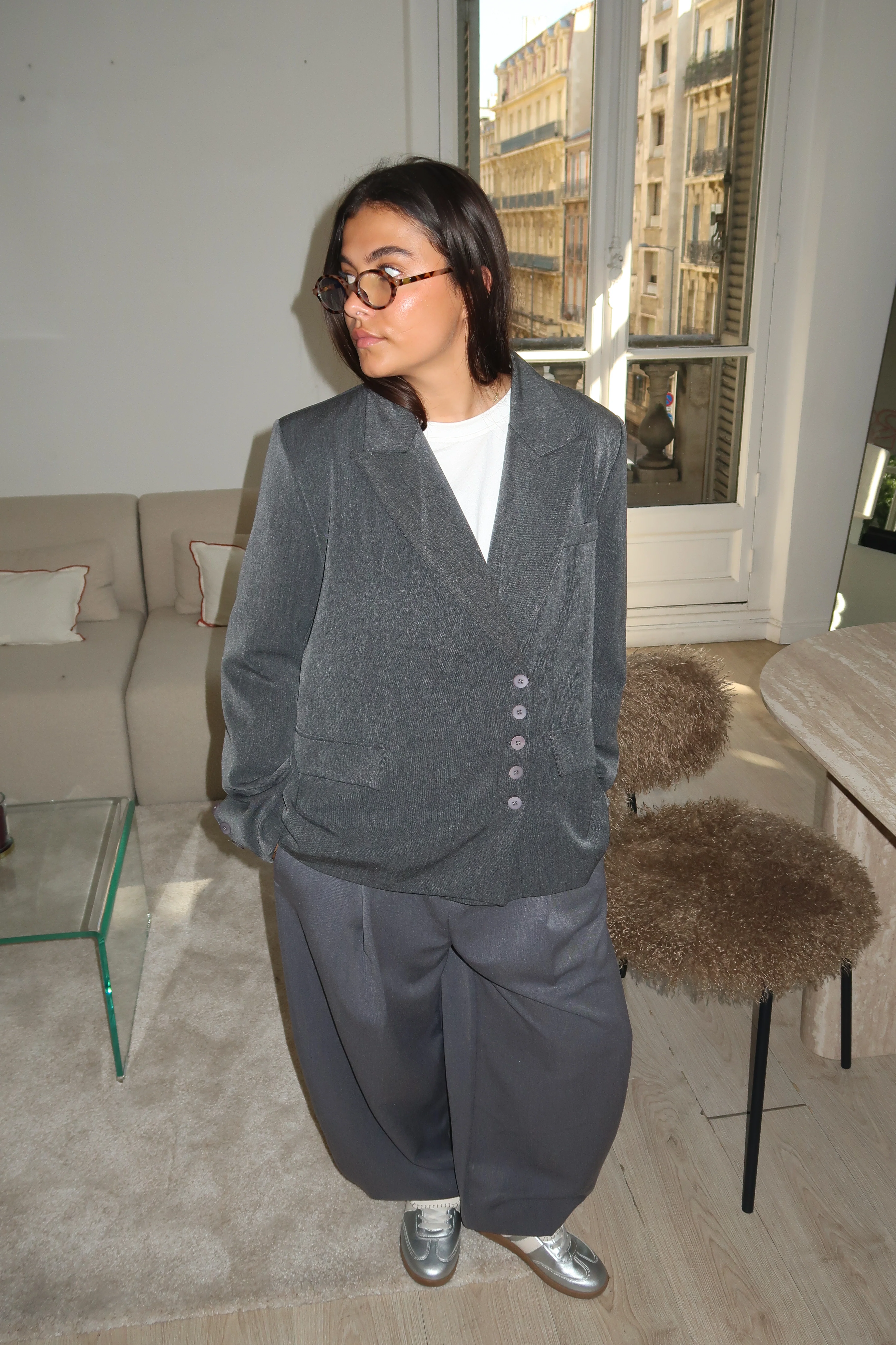 Blazer Katherine gris - Image 2