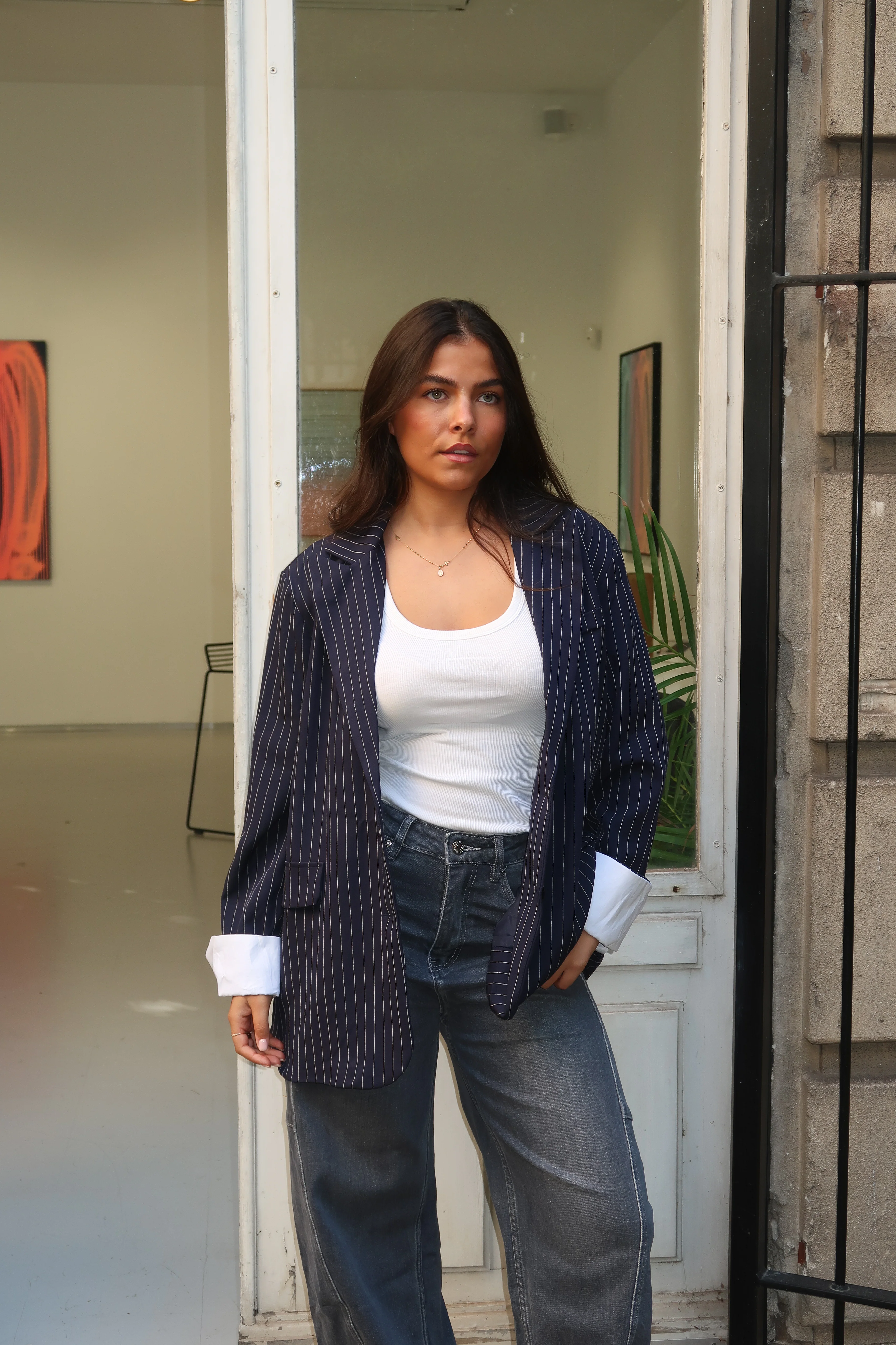 Blazer Astrid bleu marine - Image 4