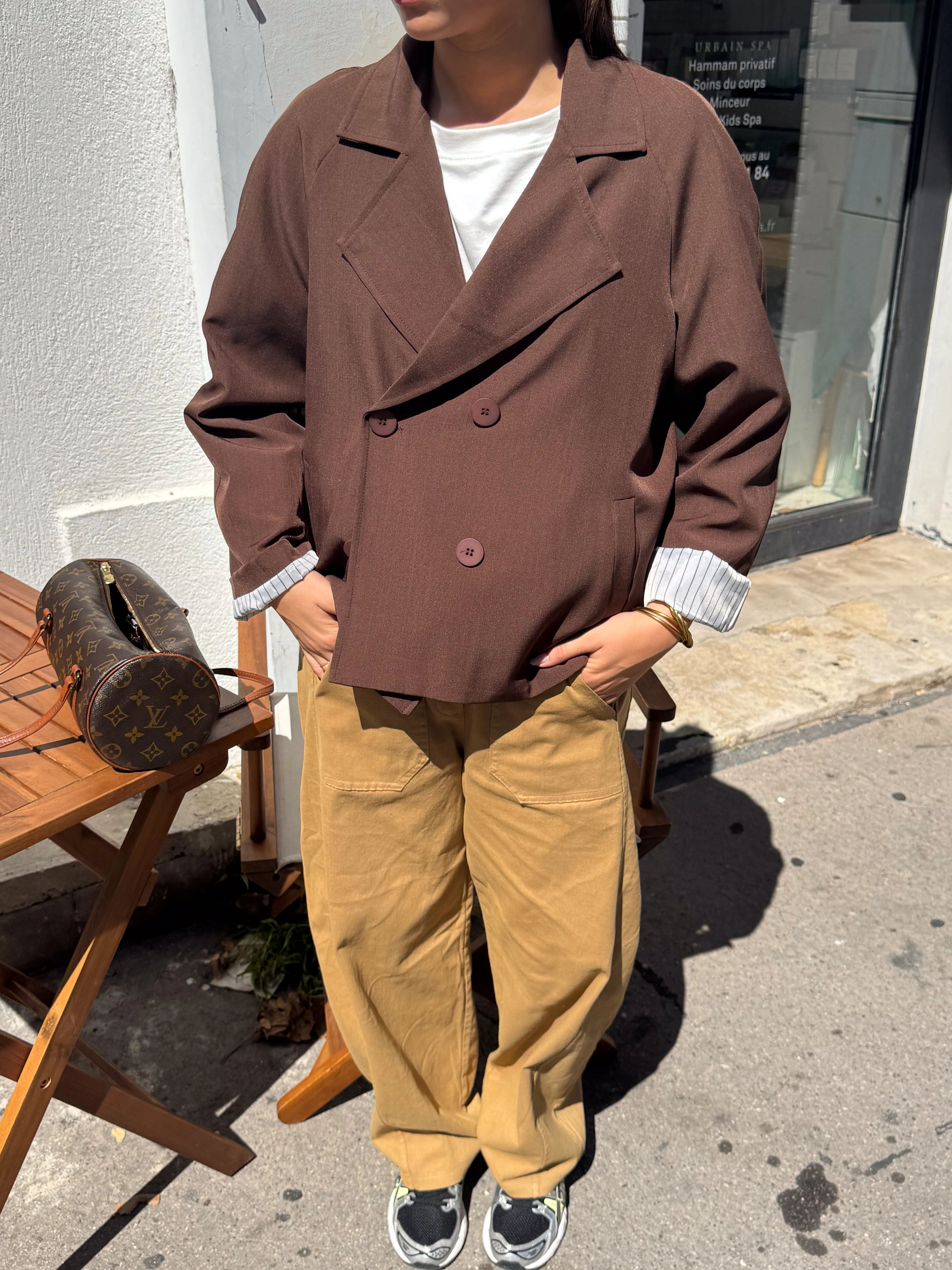 Blazer marron Nolan - Image 4