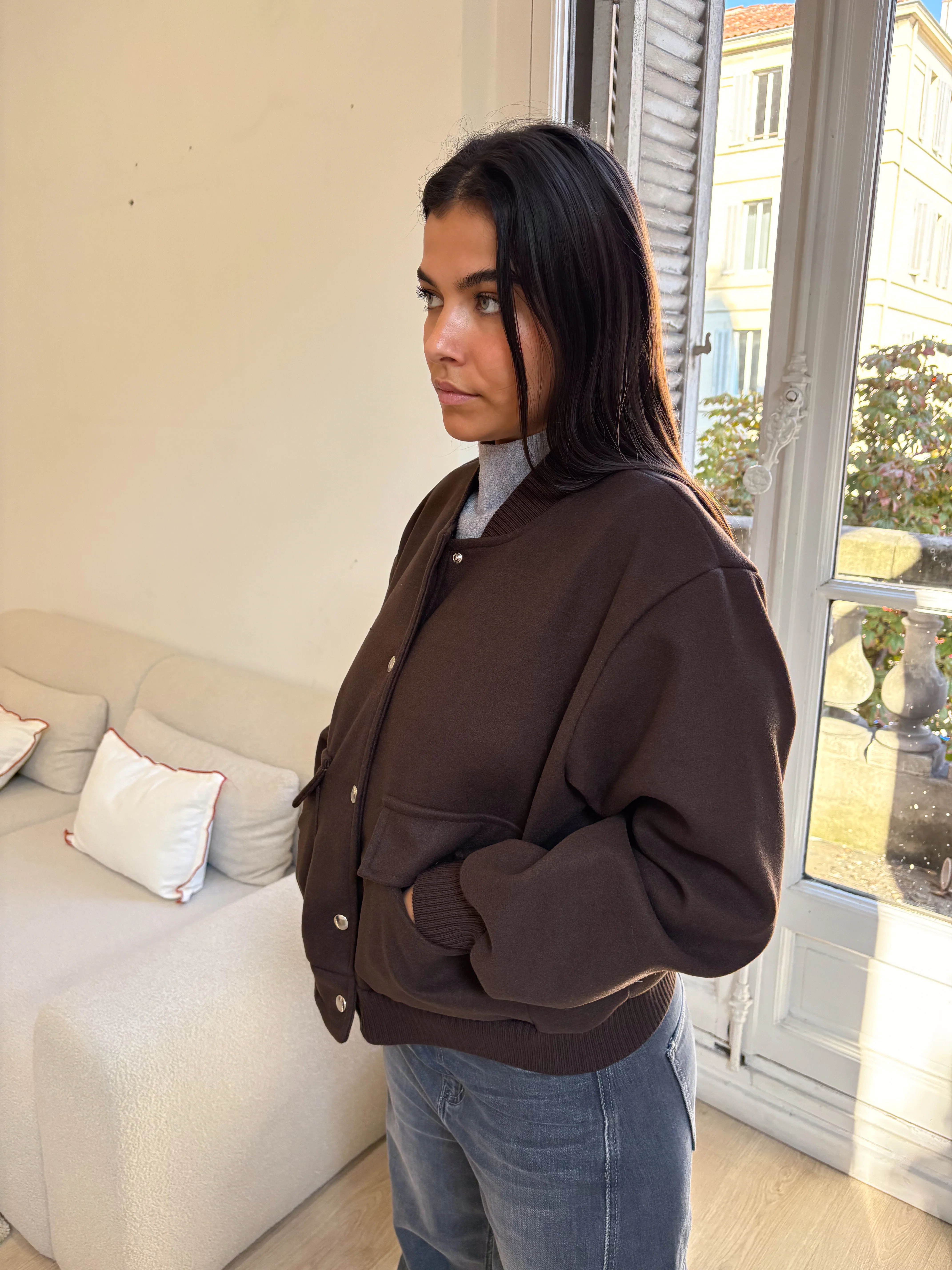 Bomber Angel marron - Image 4
