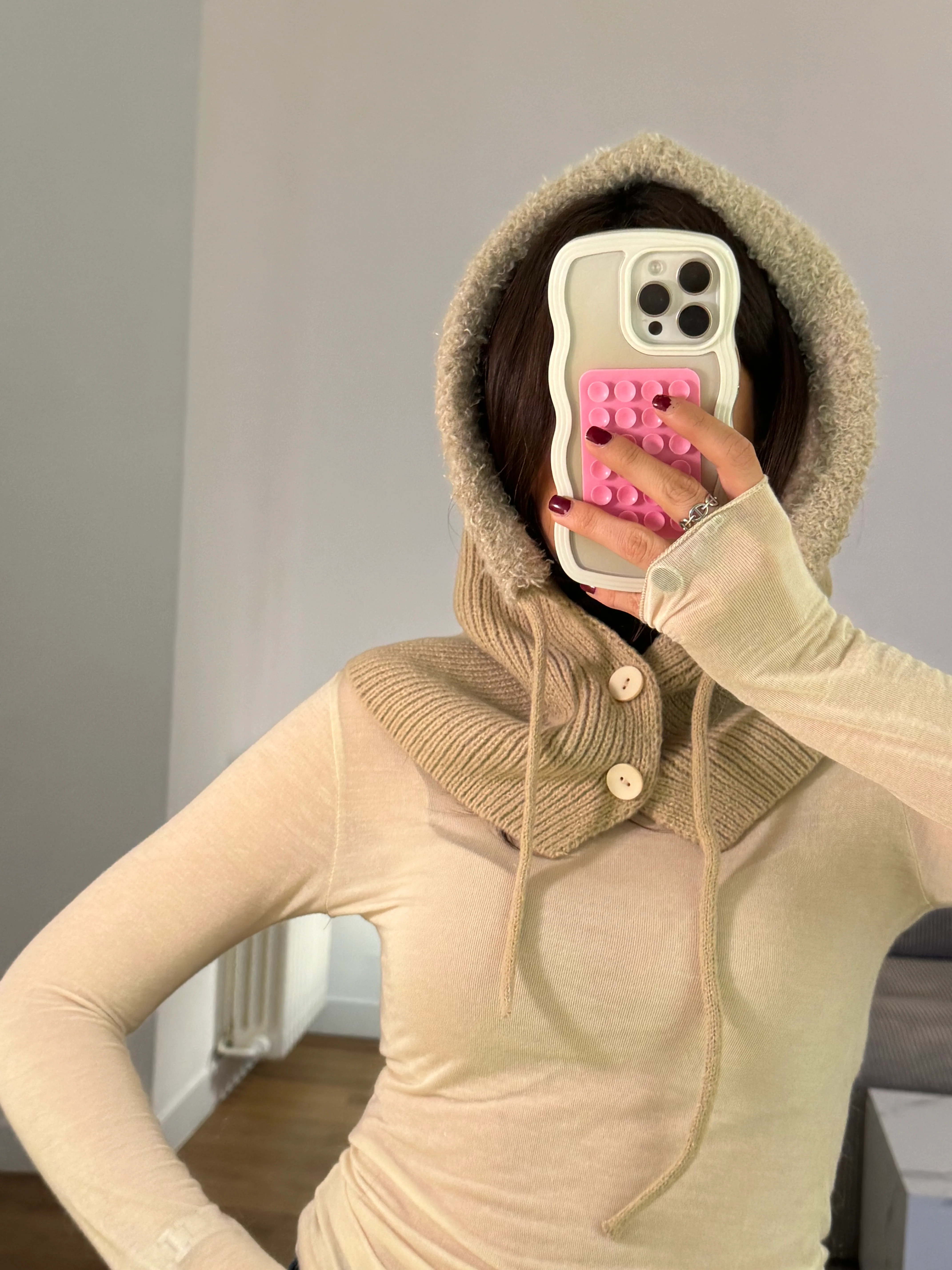 Cagoule Jenna beige - Image 4