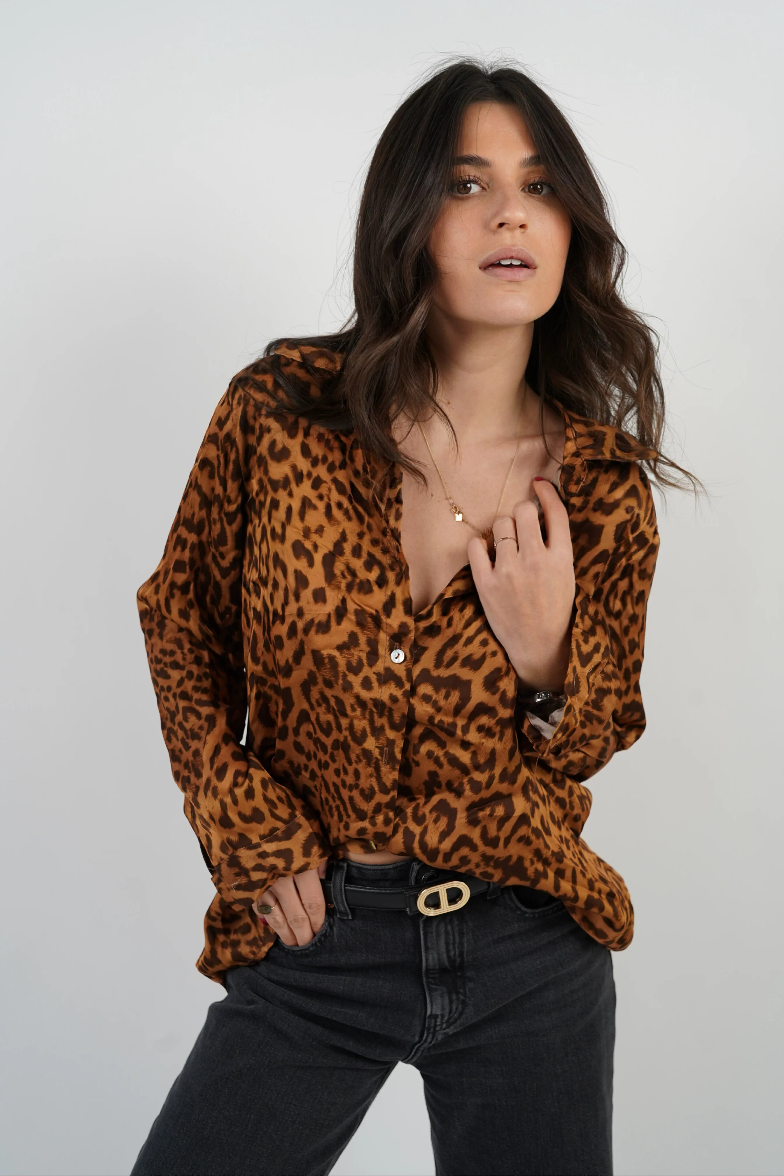 Chemise Stella léopard