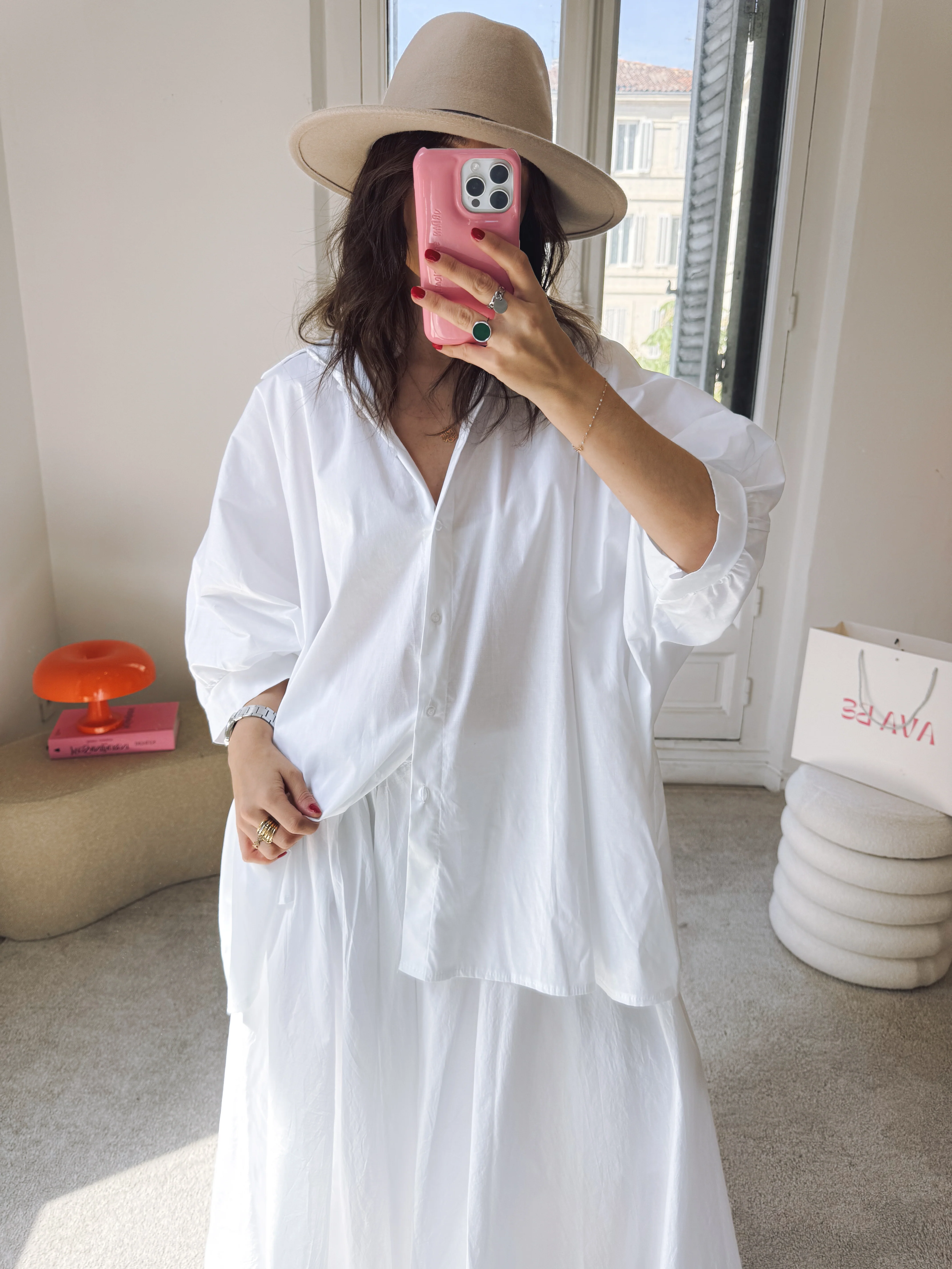 Chemise Christine blanche