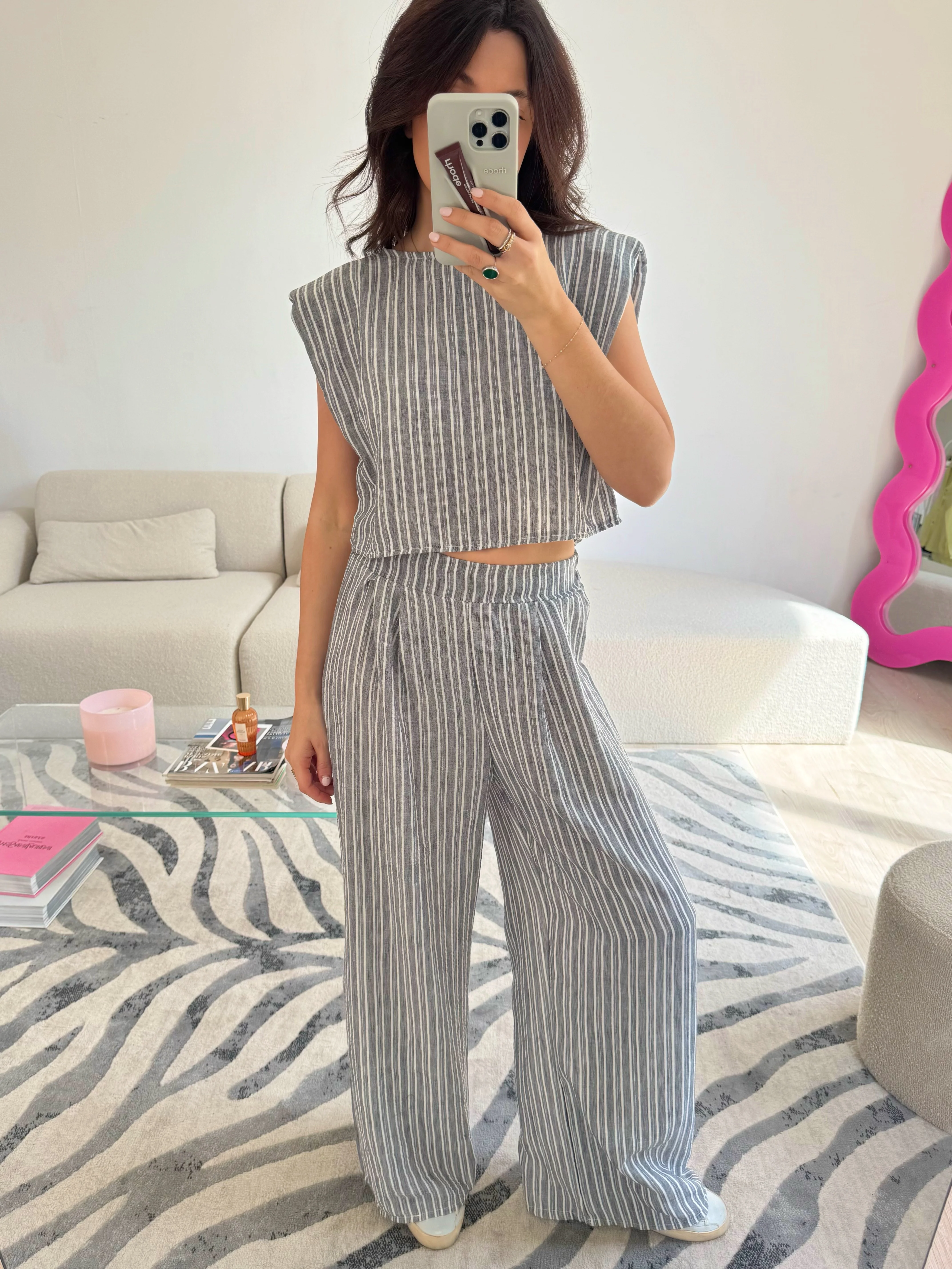 Ensemble Abigail gris - Image 2