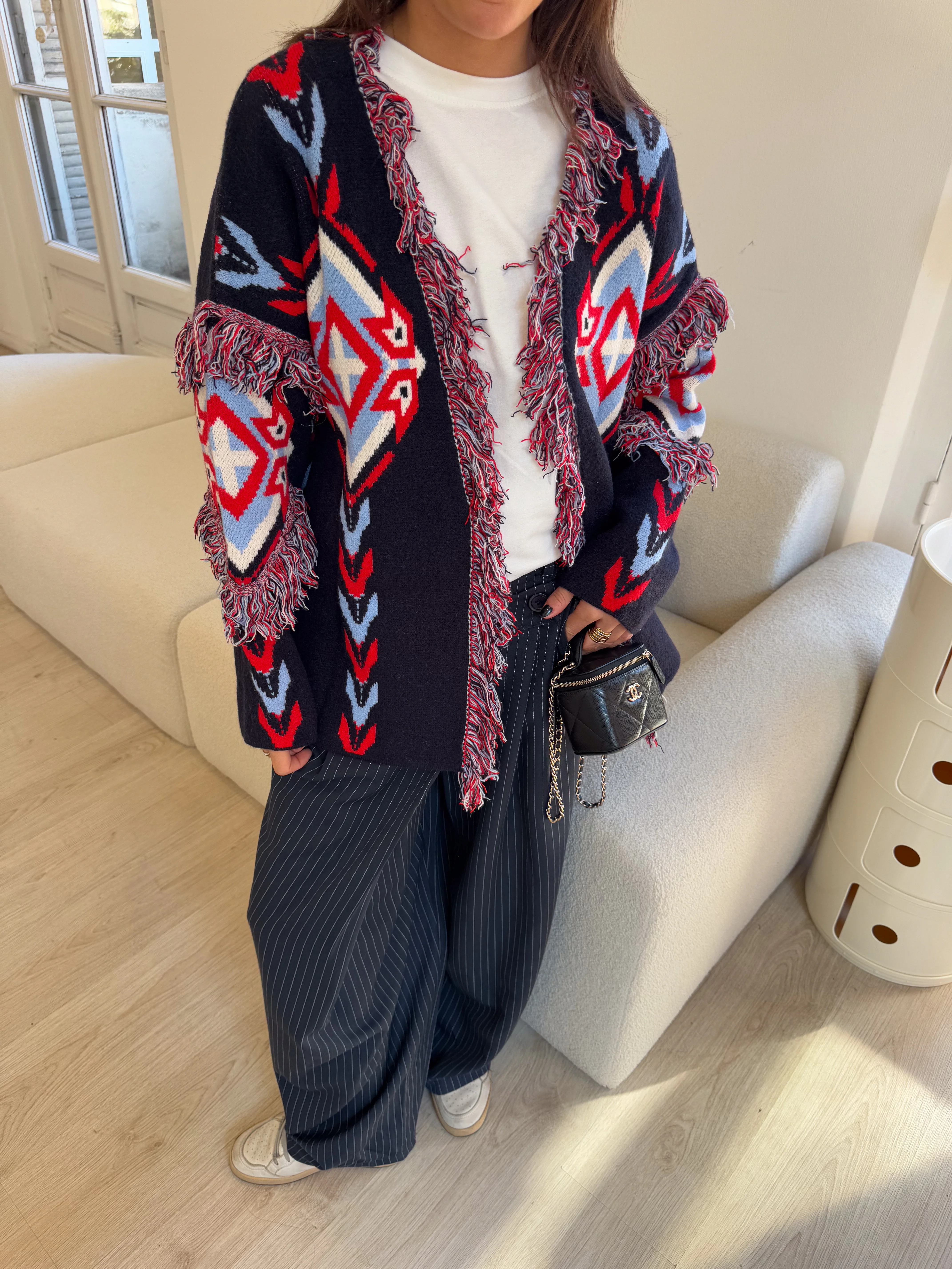 Gilet Arianne bleu marine