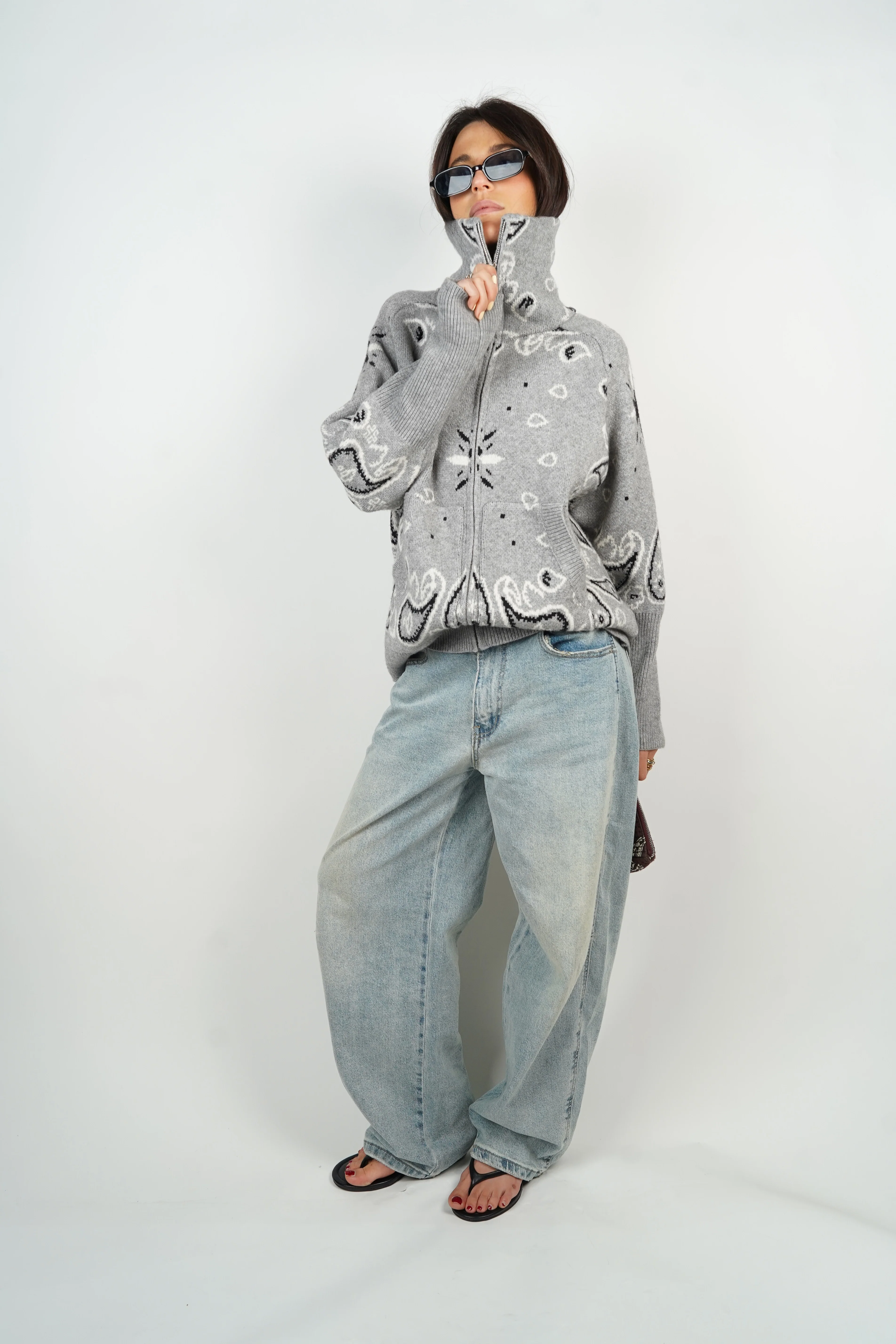 Gilet Carla gris - Image 15