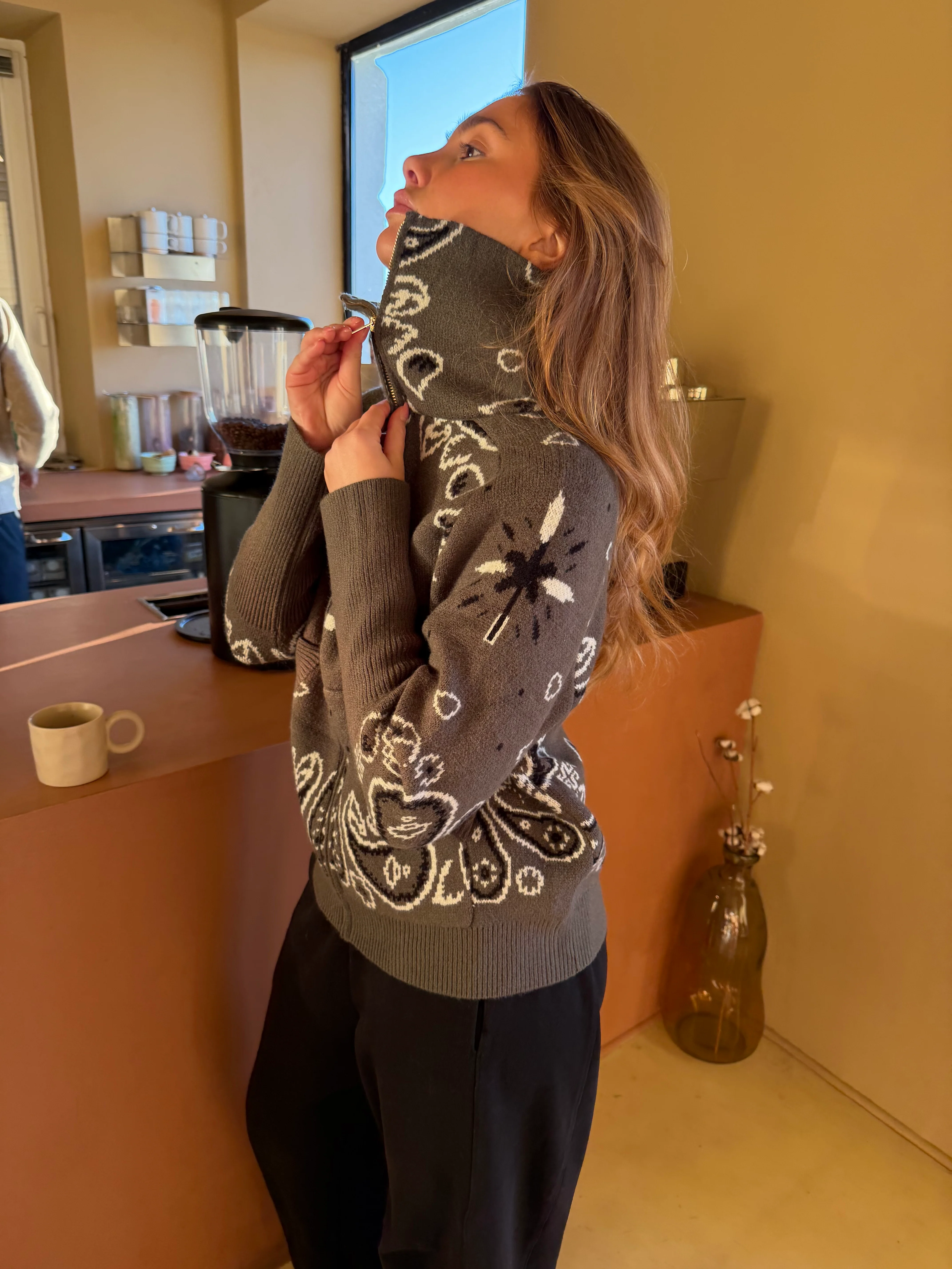 Gilet Carla kaki - Image 10