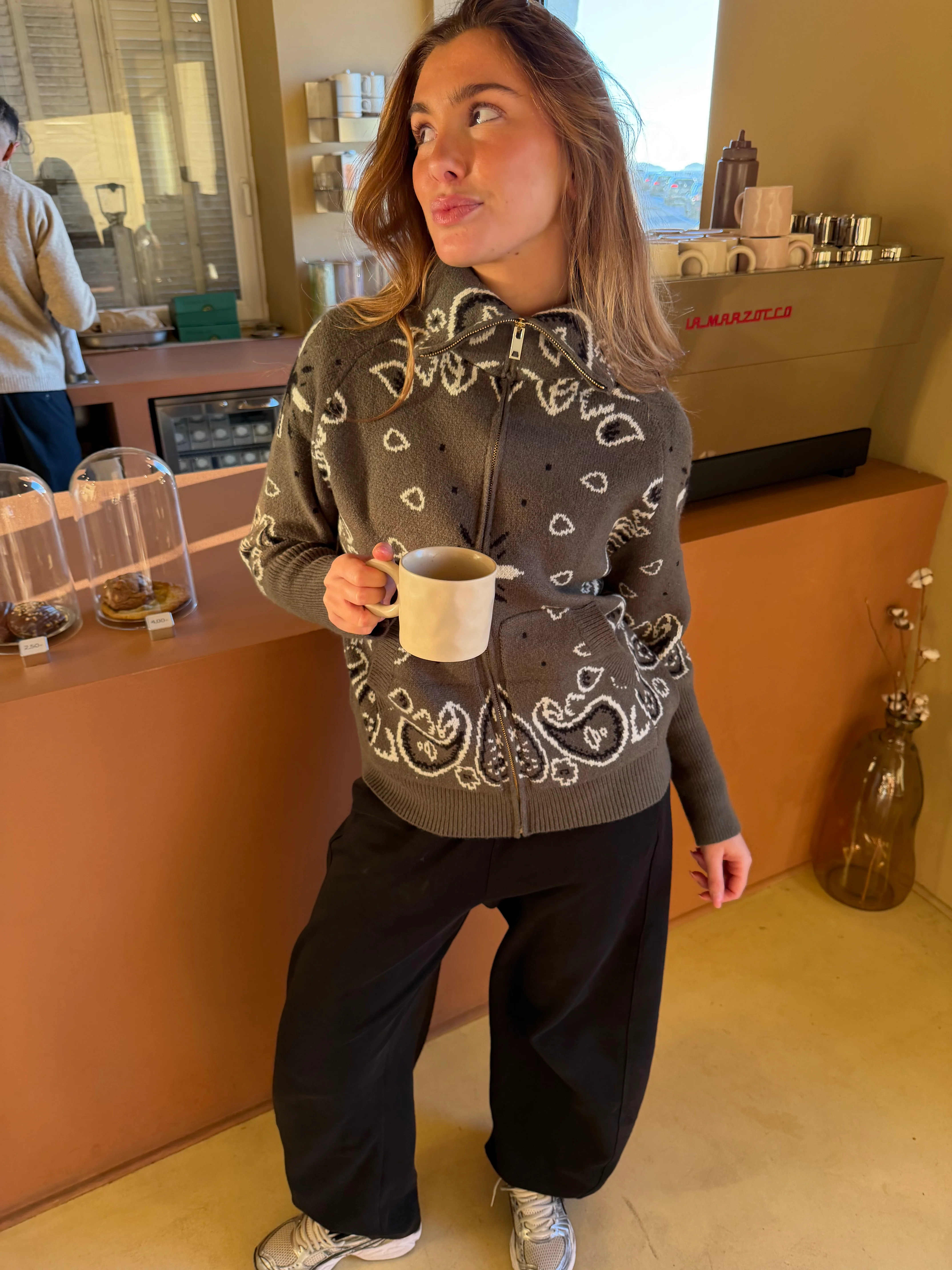 Gilet Carla kaki - Image 8