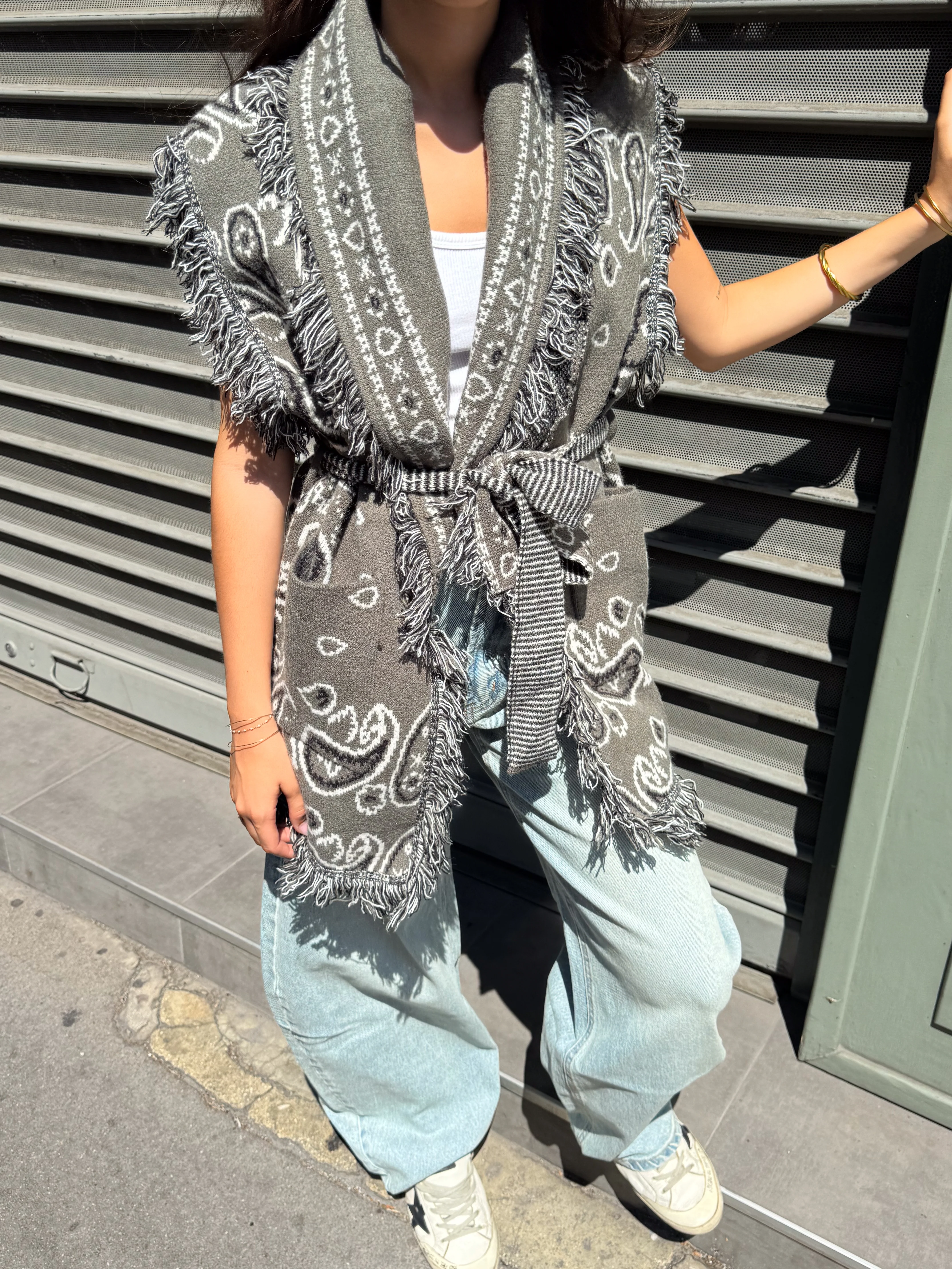 Gilet Natacha kaki - Image 5
