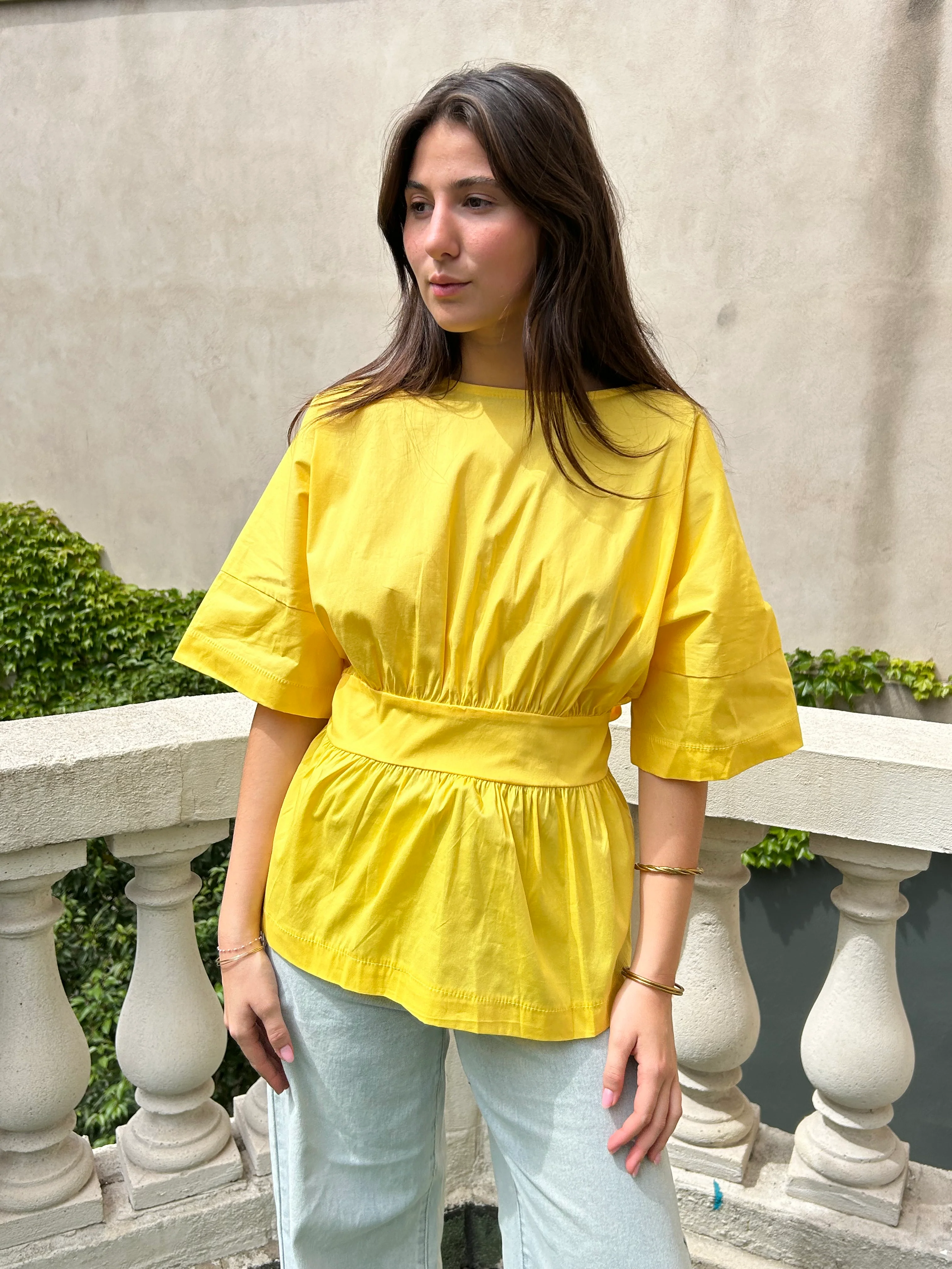 Haut Geneviève jaune - Image 2