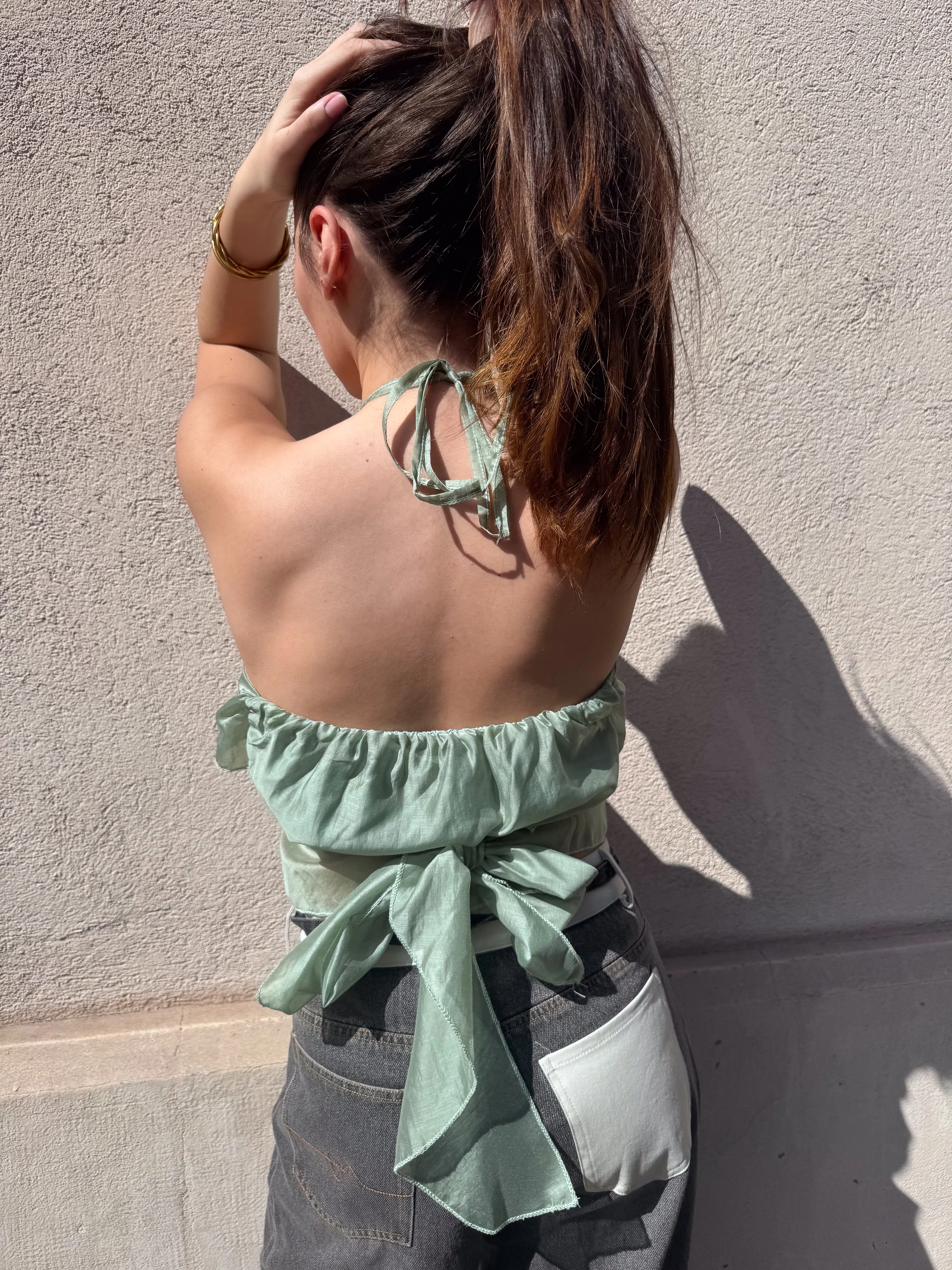 Haut Oliver vert - Image 3
