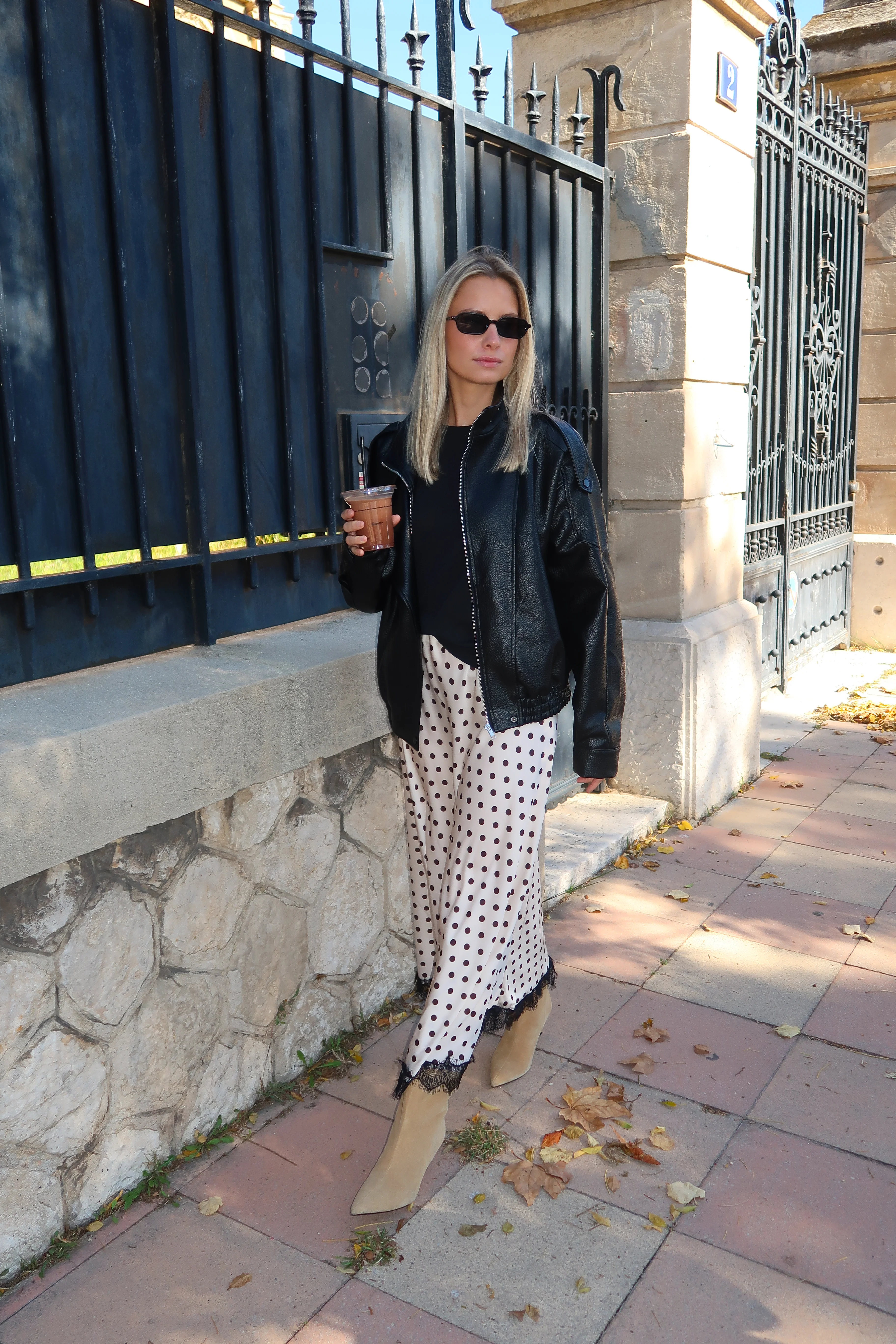 Jupe Clothilde beige - Image 5