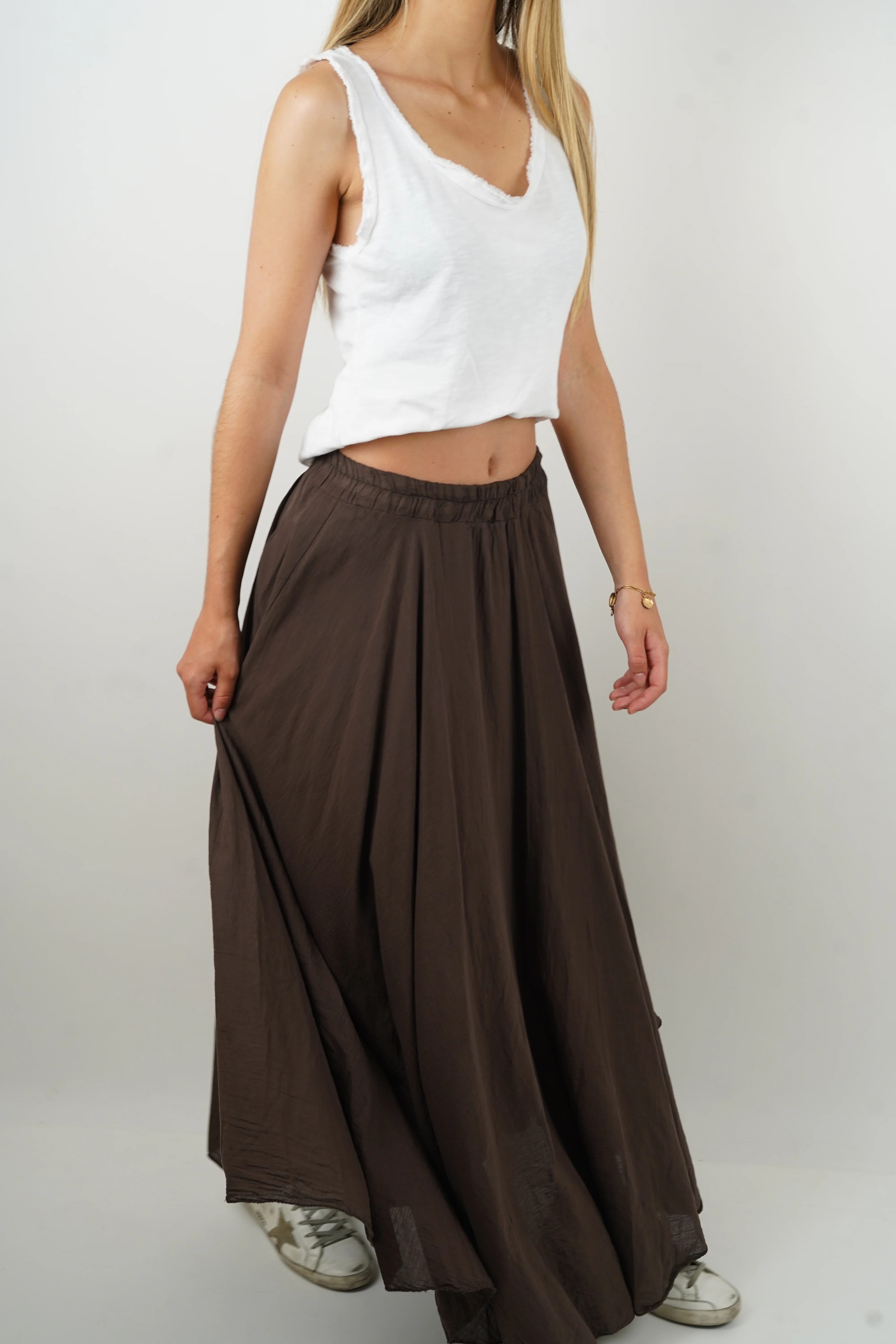 Jupe Martine marron - Image 5