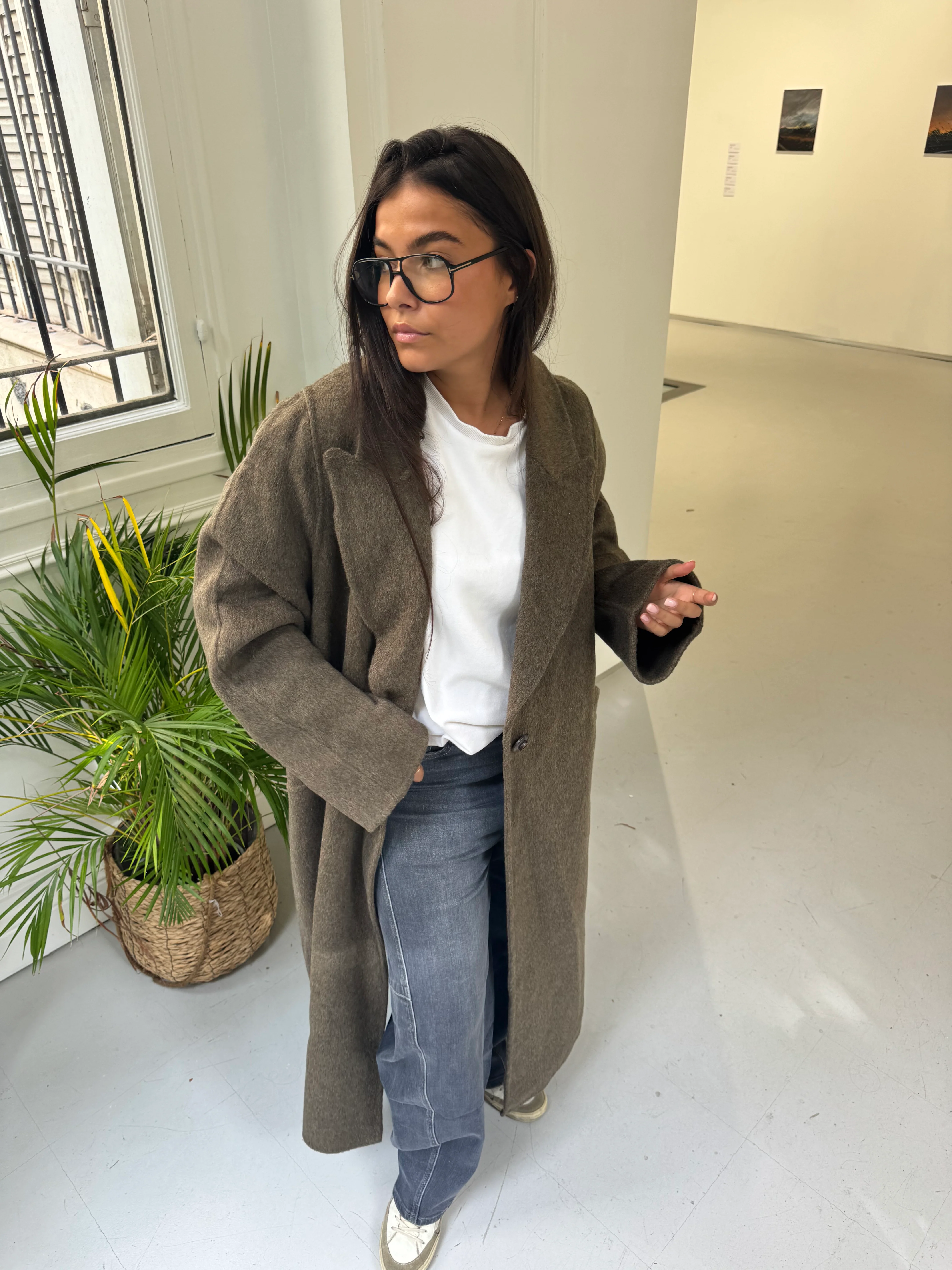 Manteau 100% laine Louana - Image 2