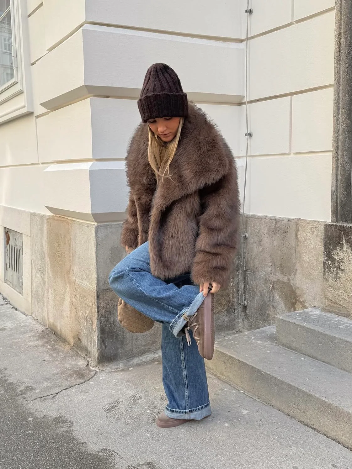 Manteau Fiona marron - Image 4