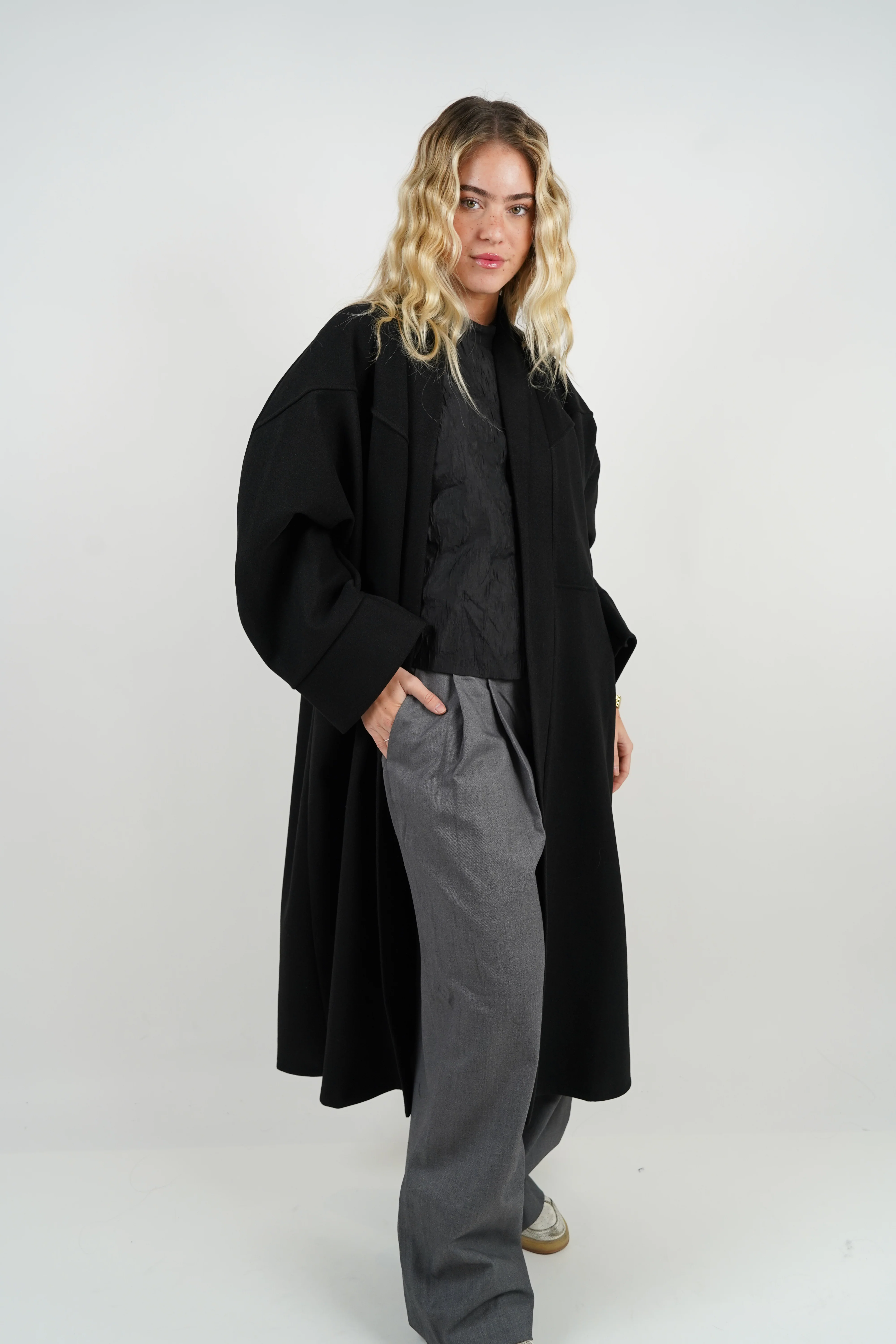 Manteau Lya noir - Image 2