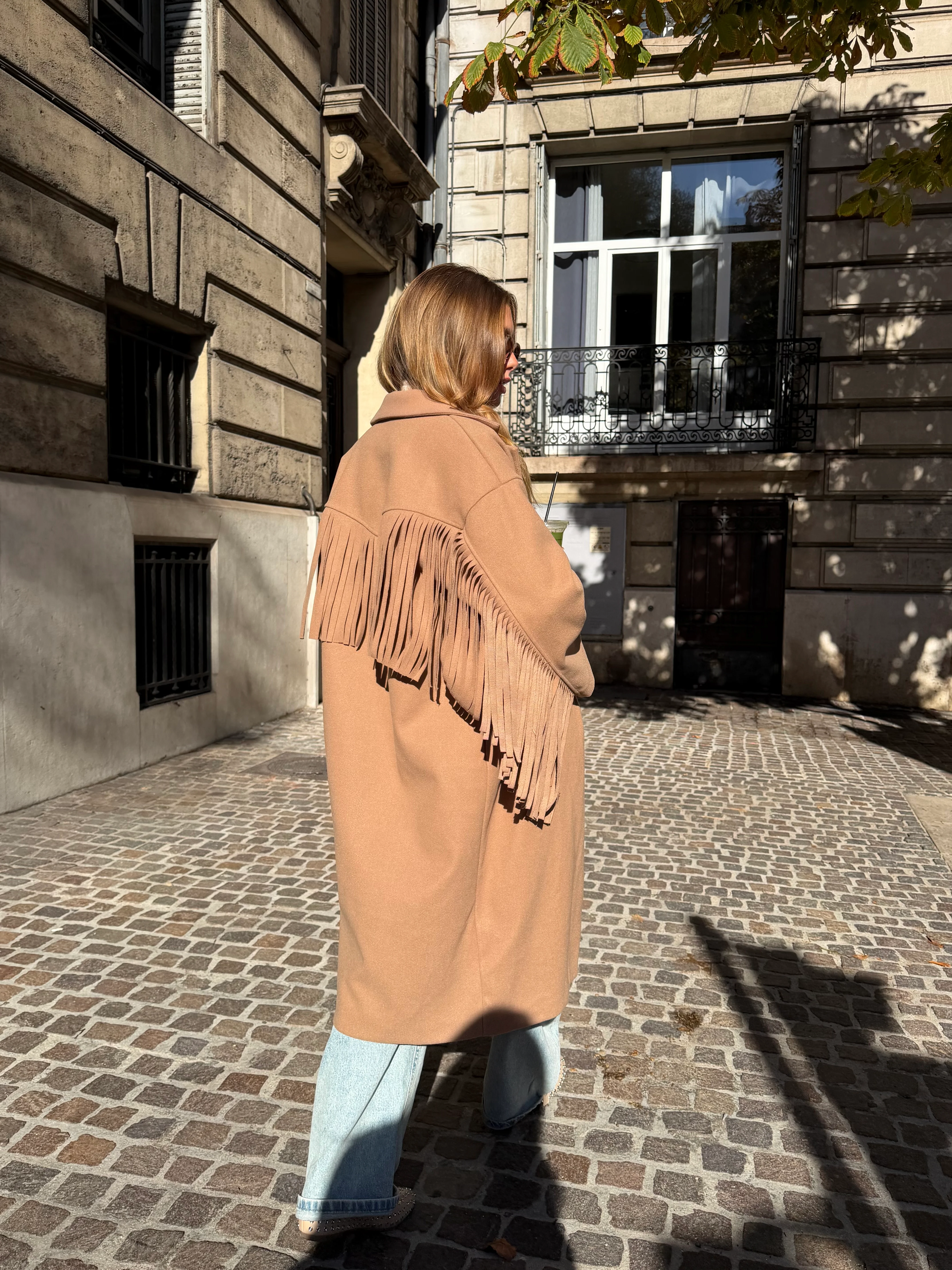 Manteau Lina beige - Image 4