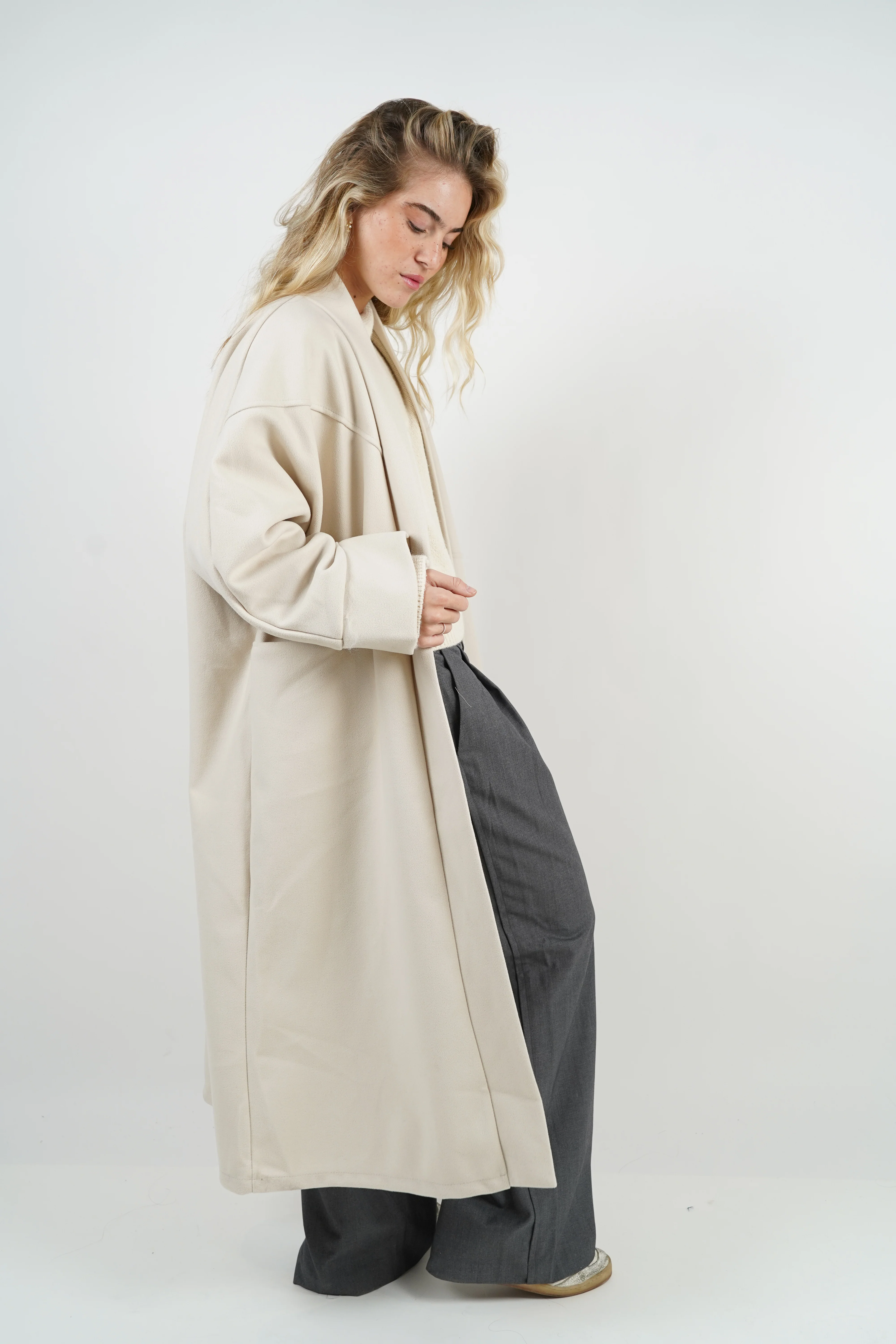 Manteau Lya beige - Image 2