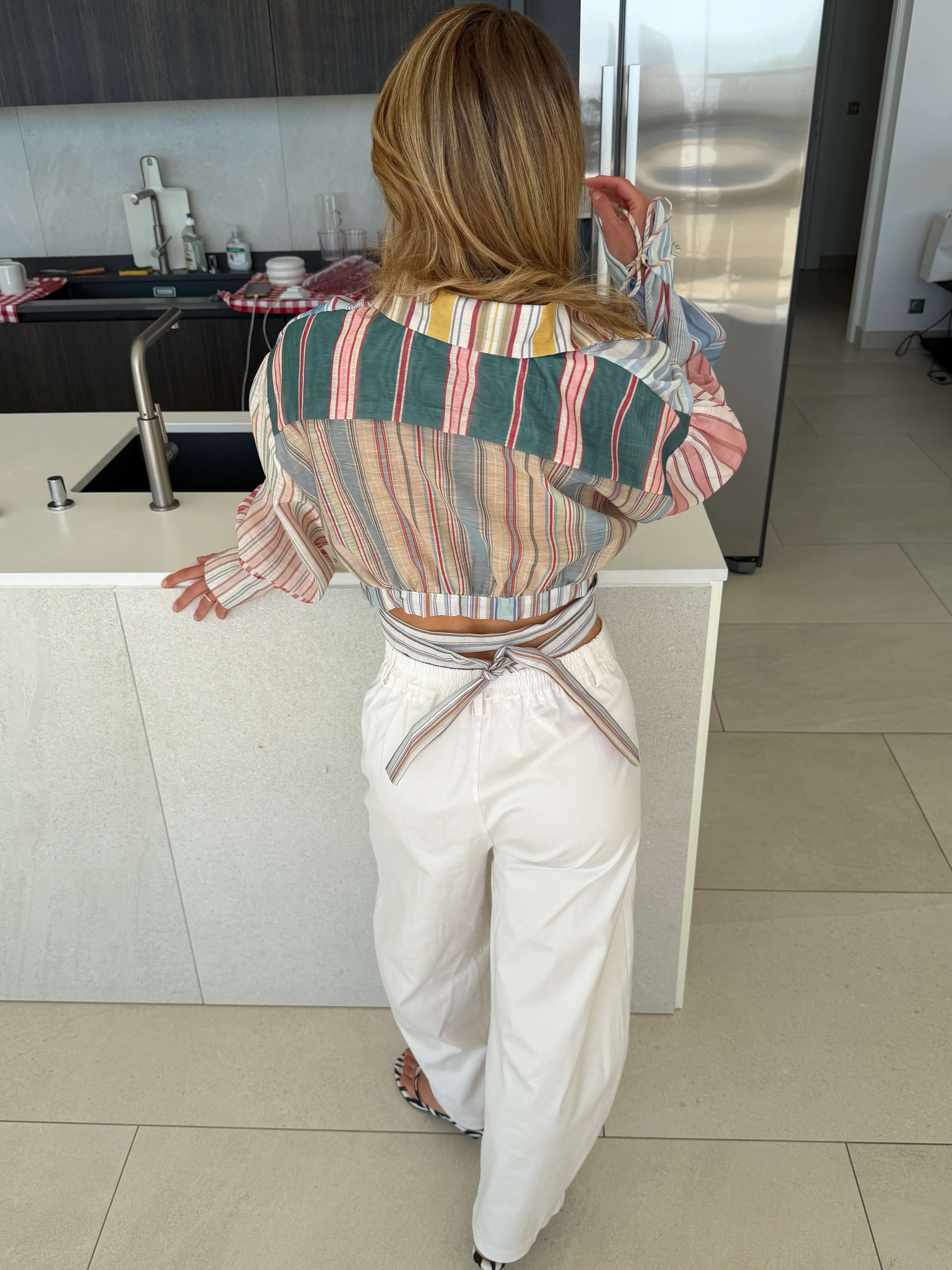 Pantalon Vikky crème - Image 6