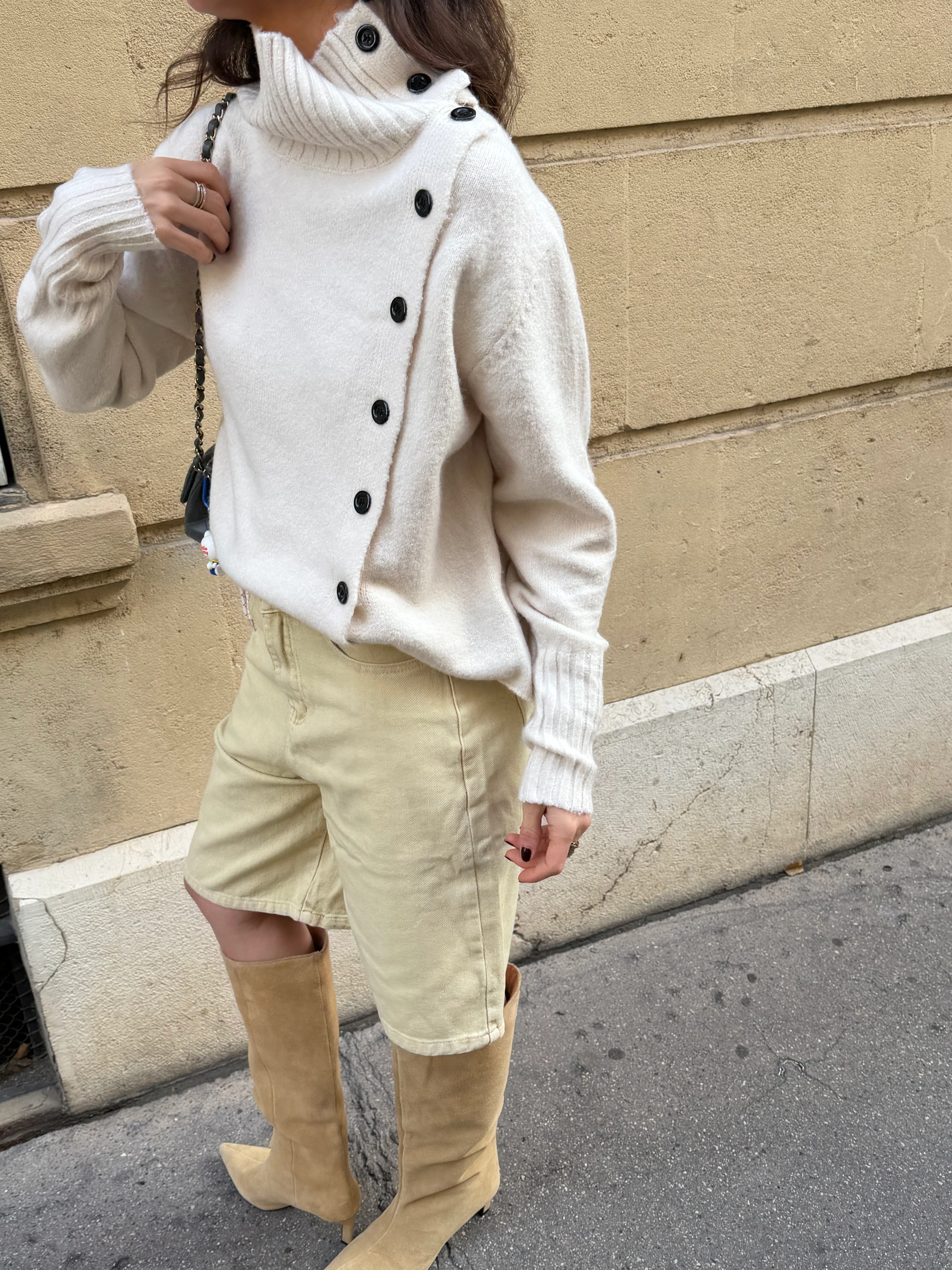 Gilet Laure crème - Image 3