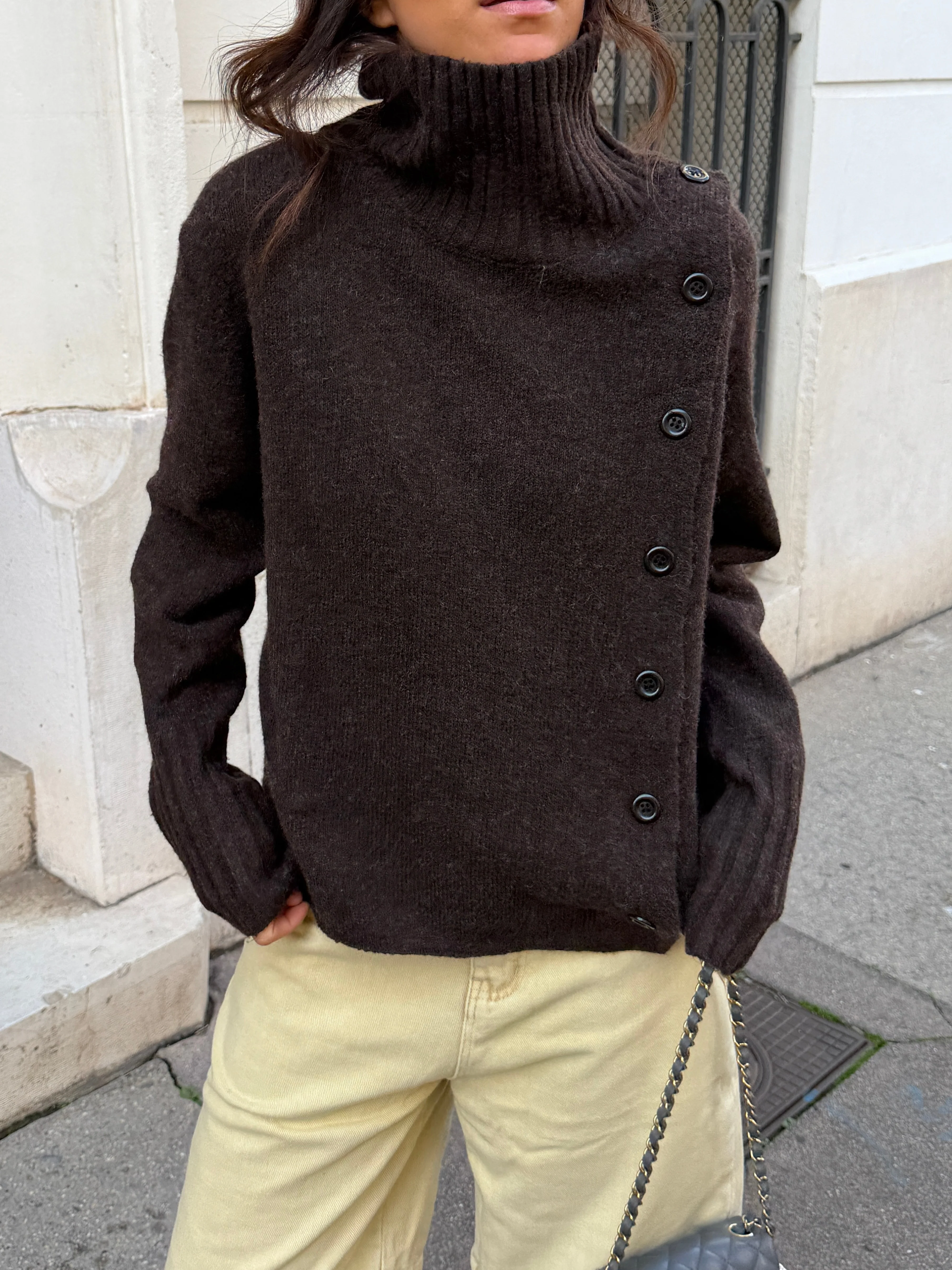 Gilet Laure marron - Image 4