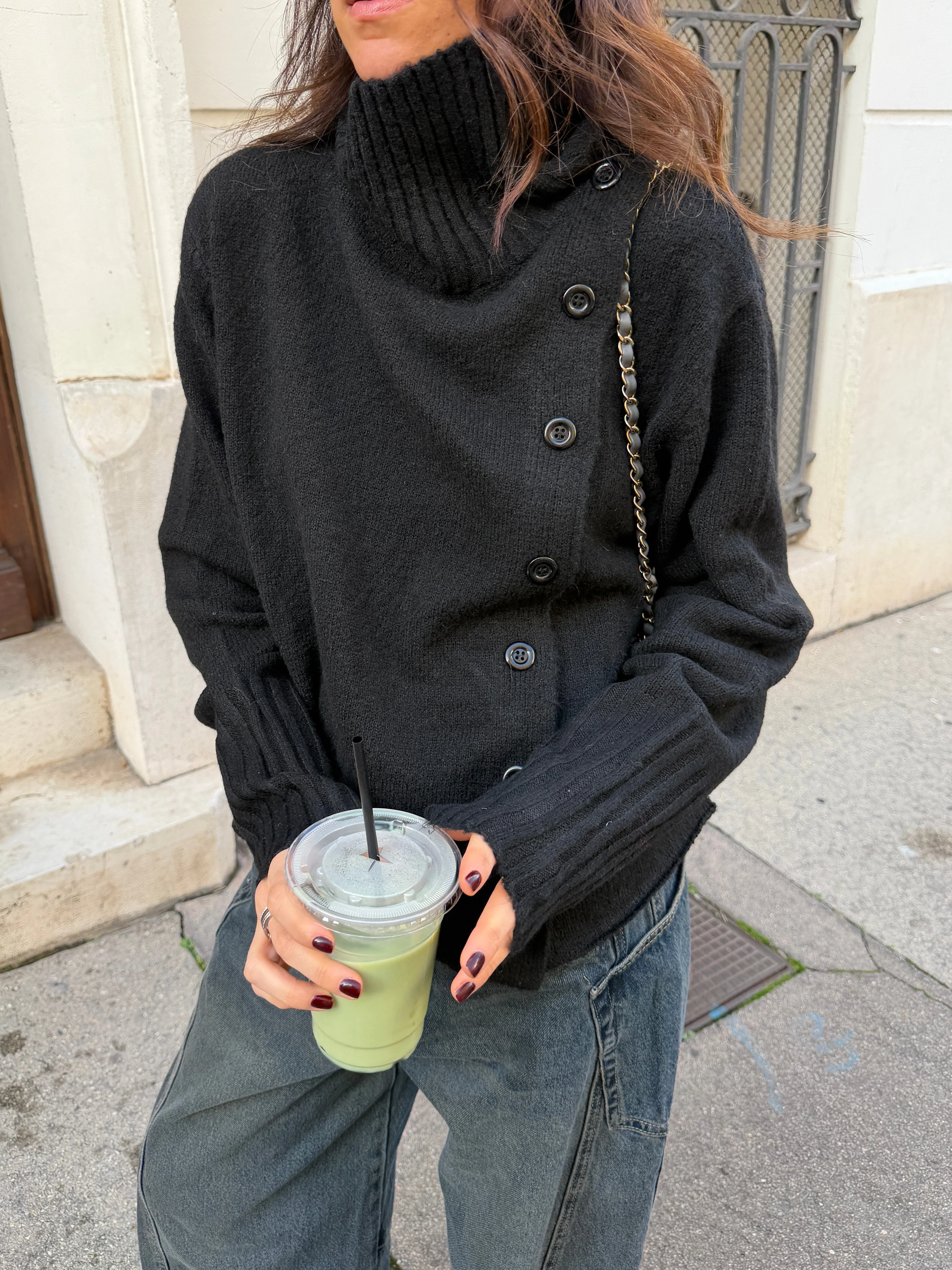 Gilet Laure noir