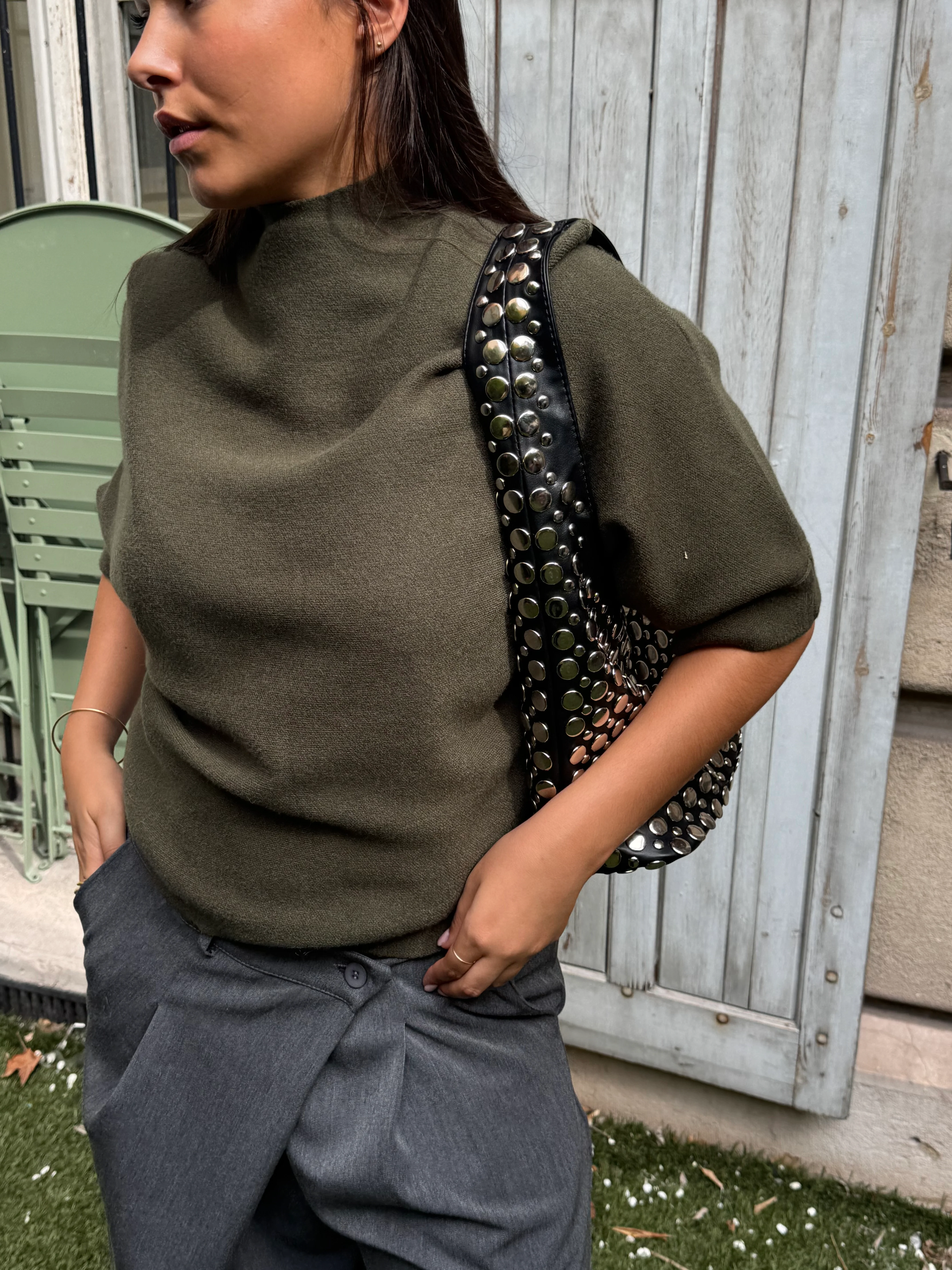 Pull Lise kaki - Image 2