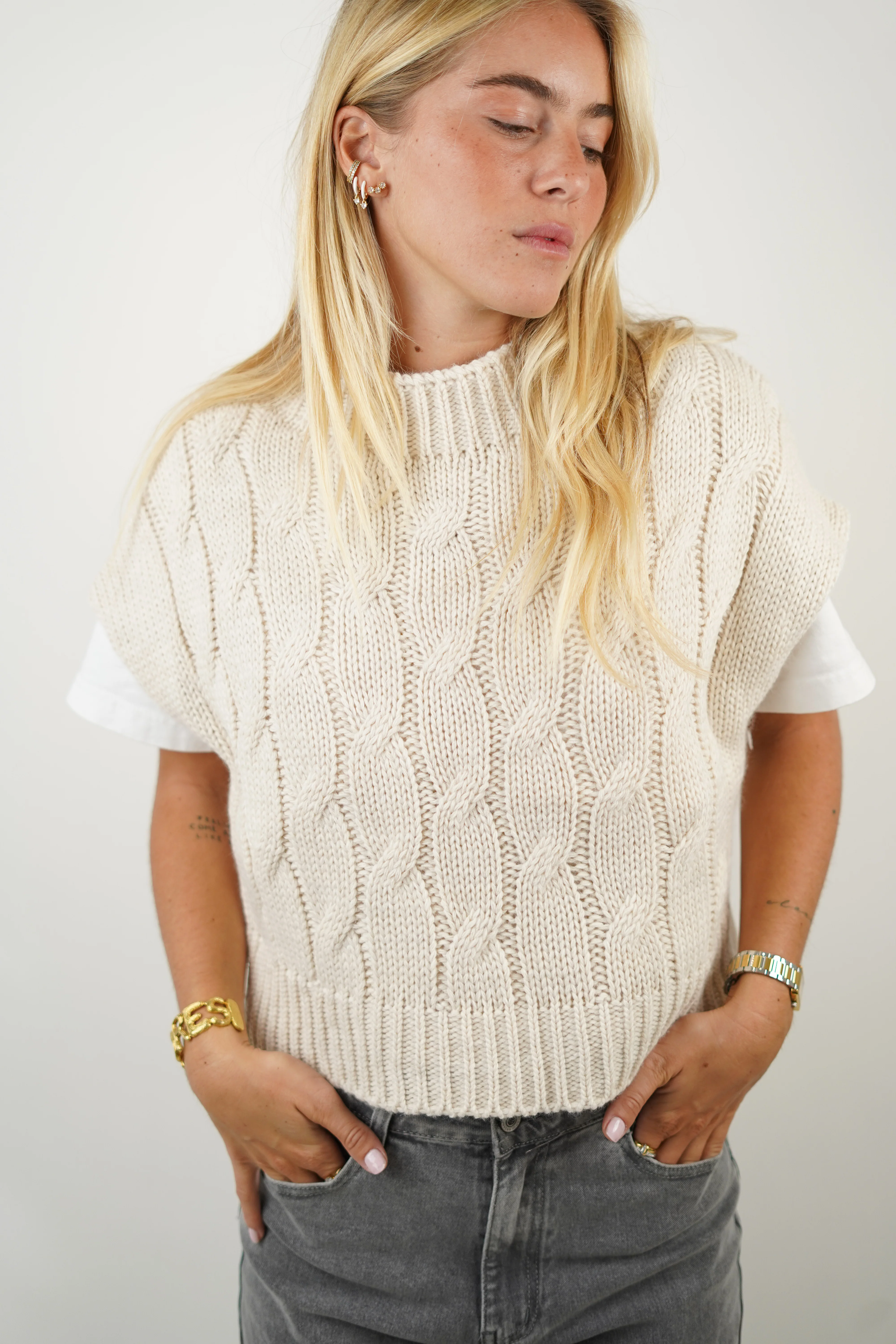 Pull Elis beige - Image 3