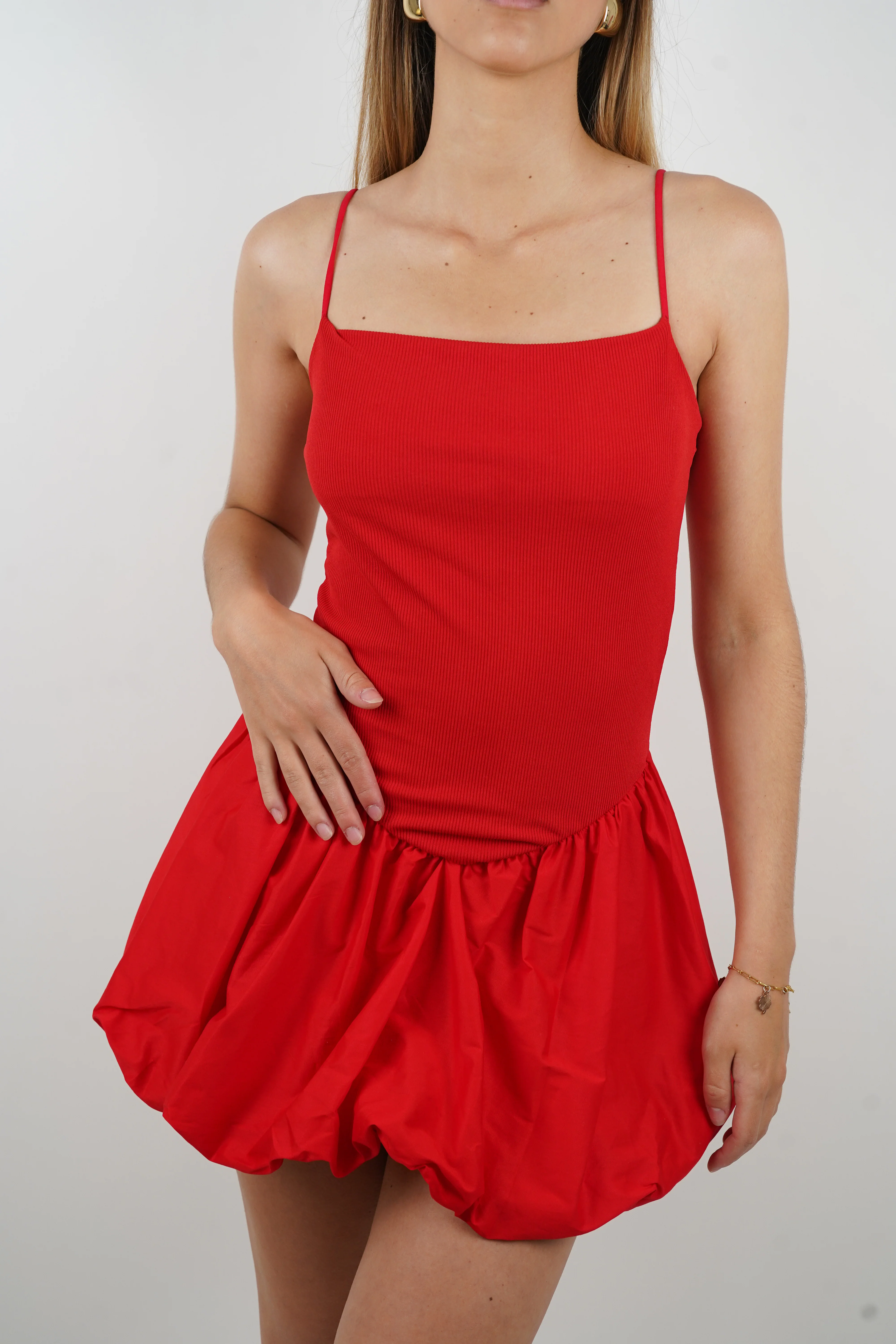 Robe Rosalia rouge - Image 4