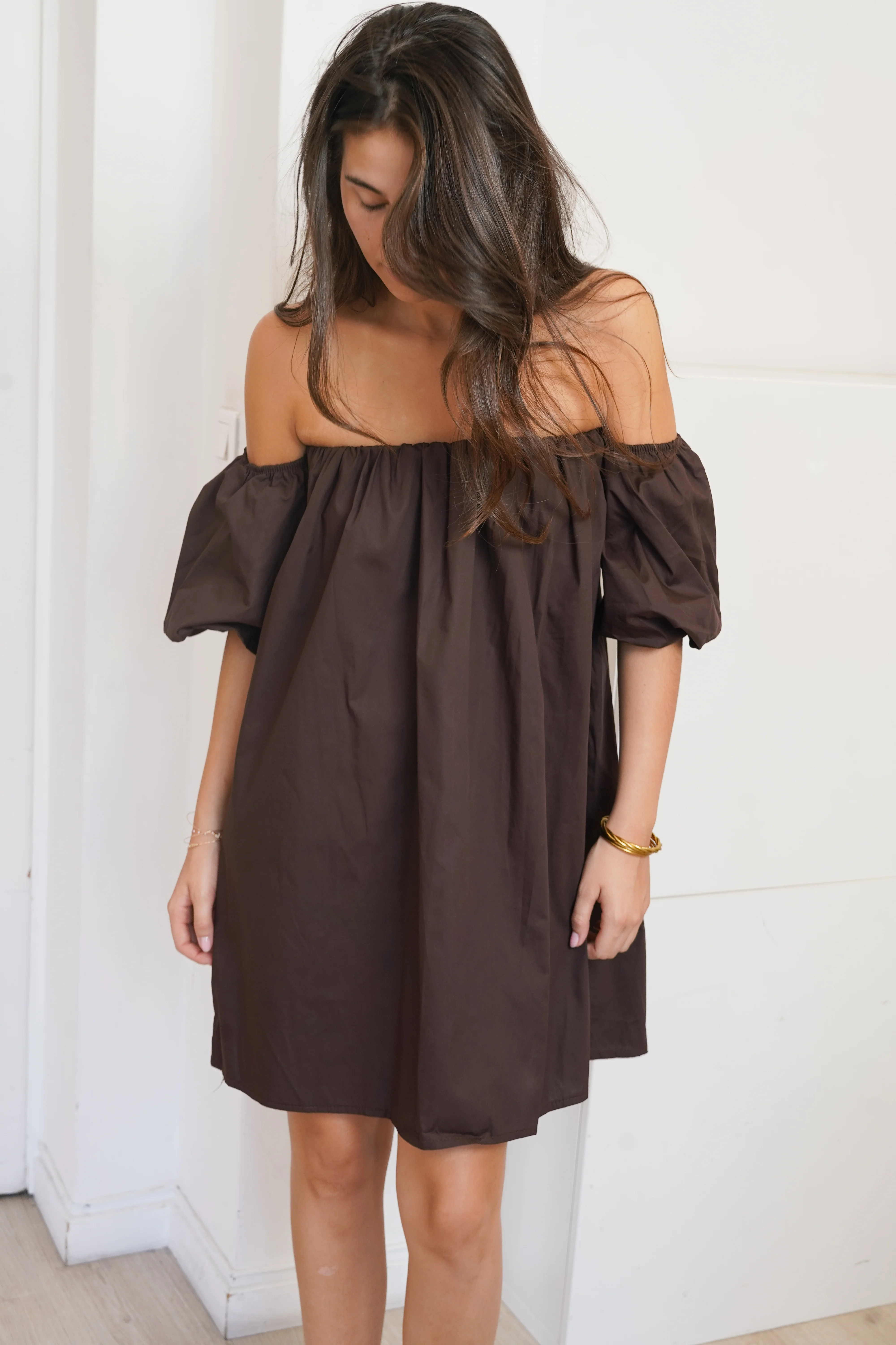 Robe Inna marron - Image 3