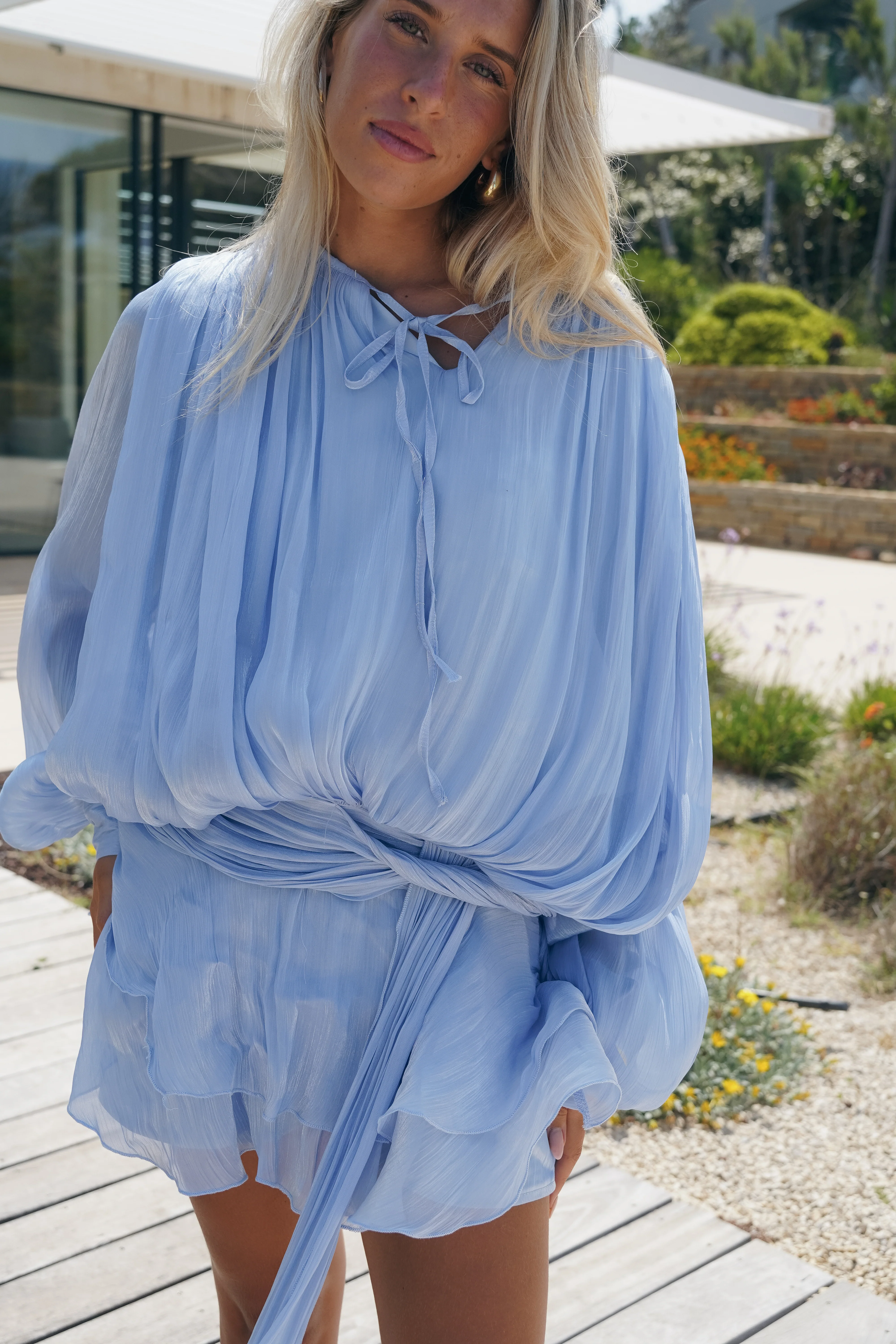Robe Rosy bleu ciel - Image 5