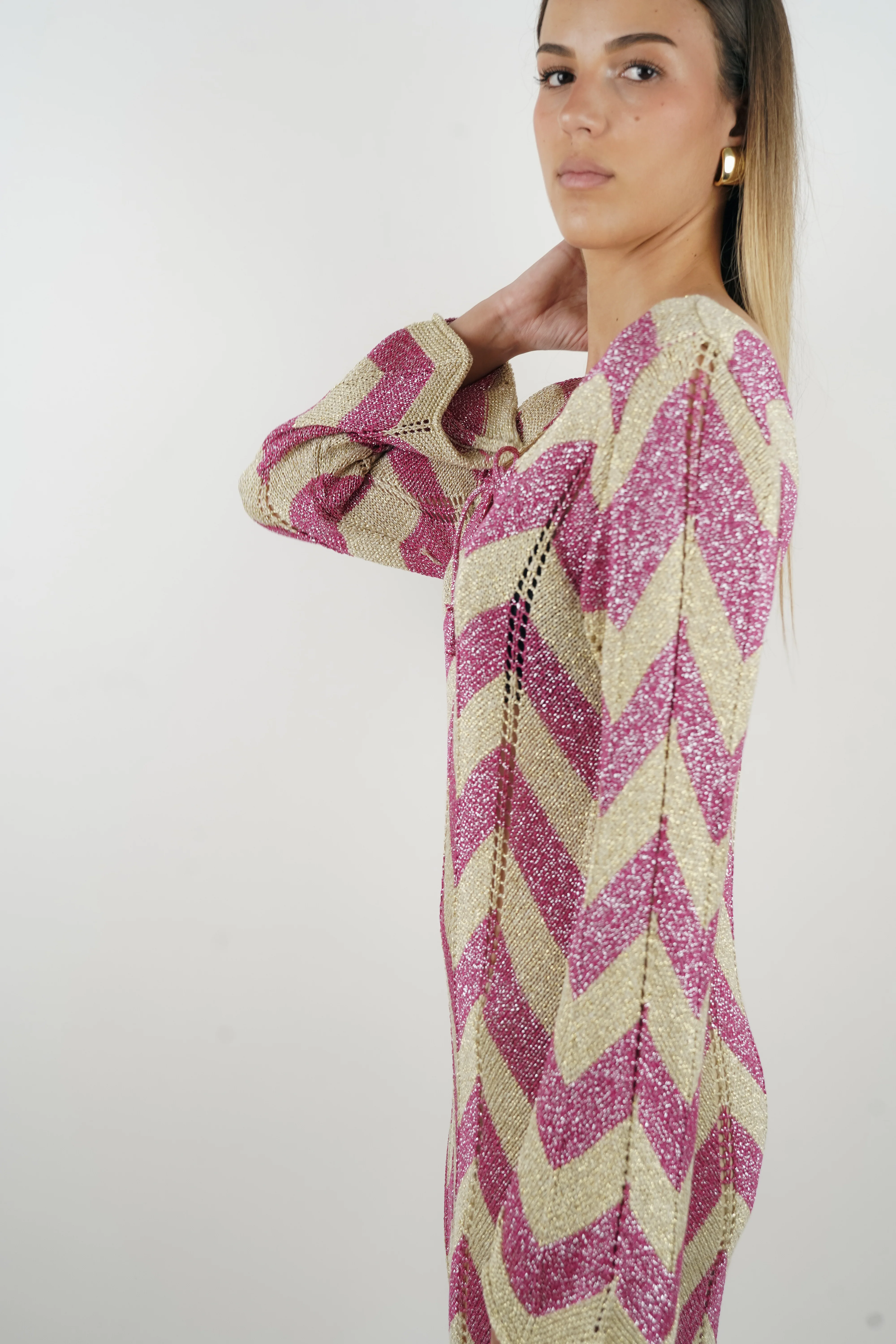 Robe Louise rose - Image 2