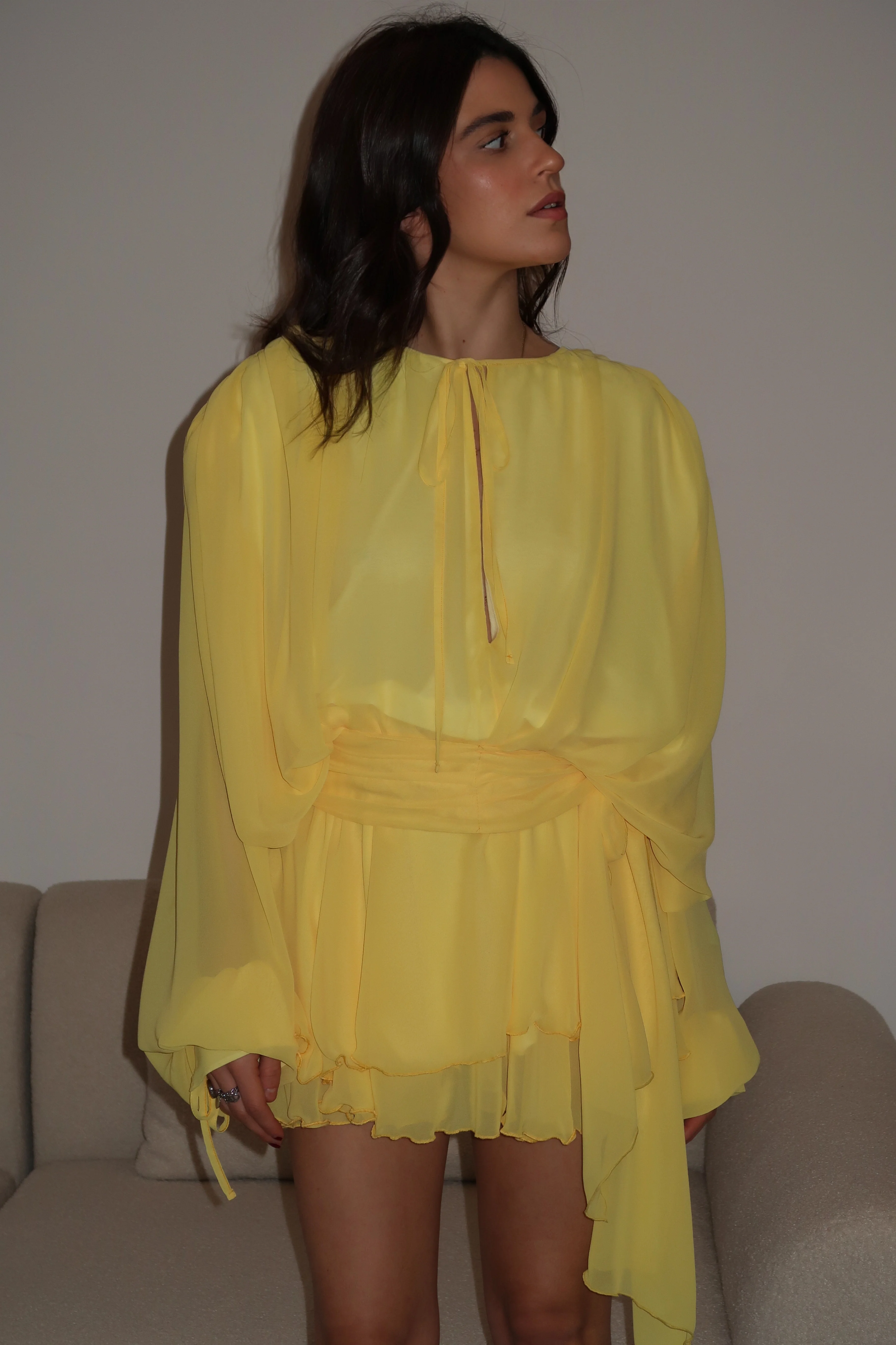 Robe Jenna jaune - Image 3