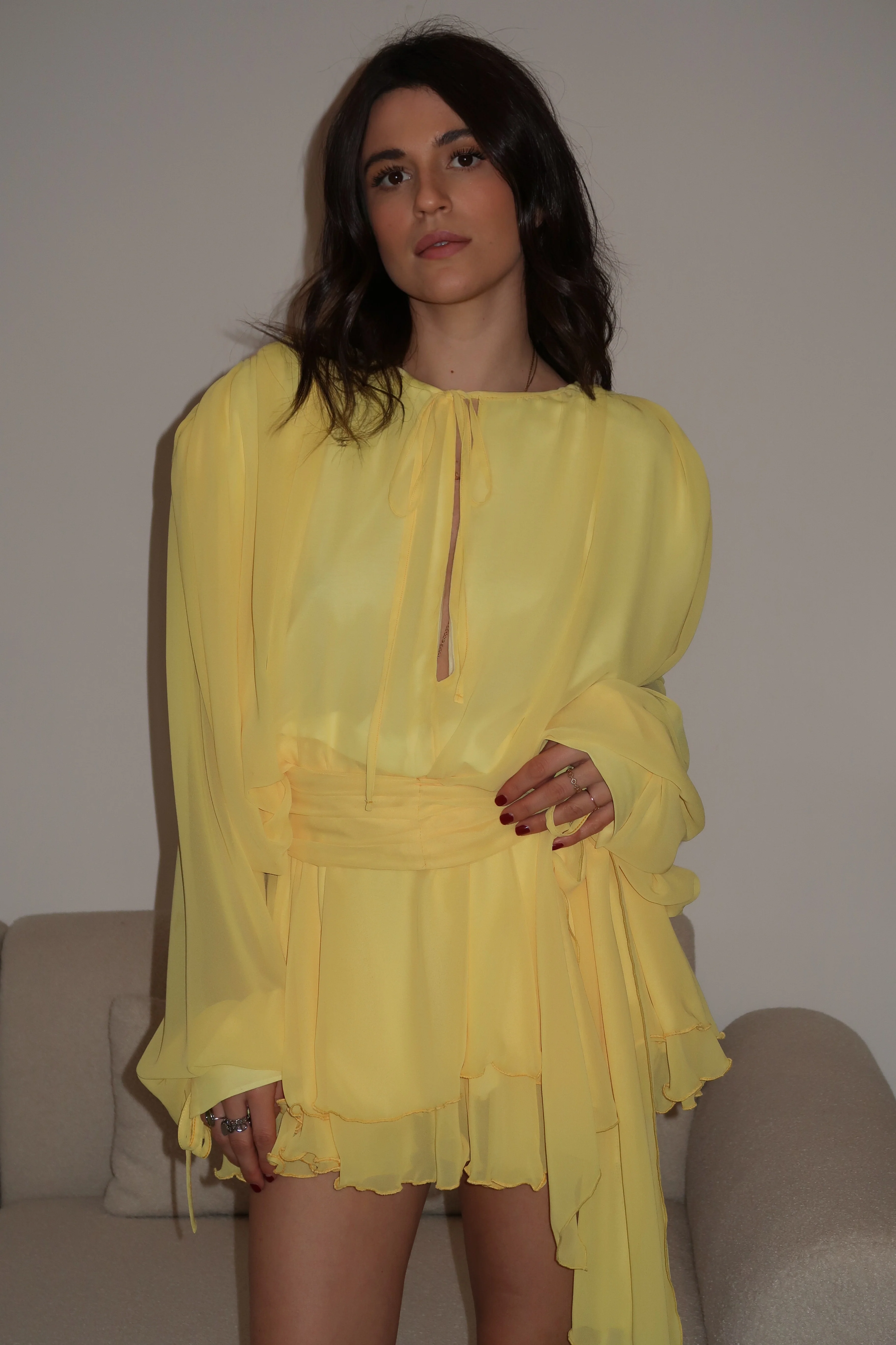 Robe Jenna jaune - Image 4