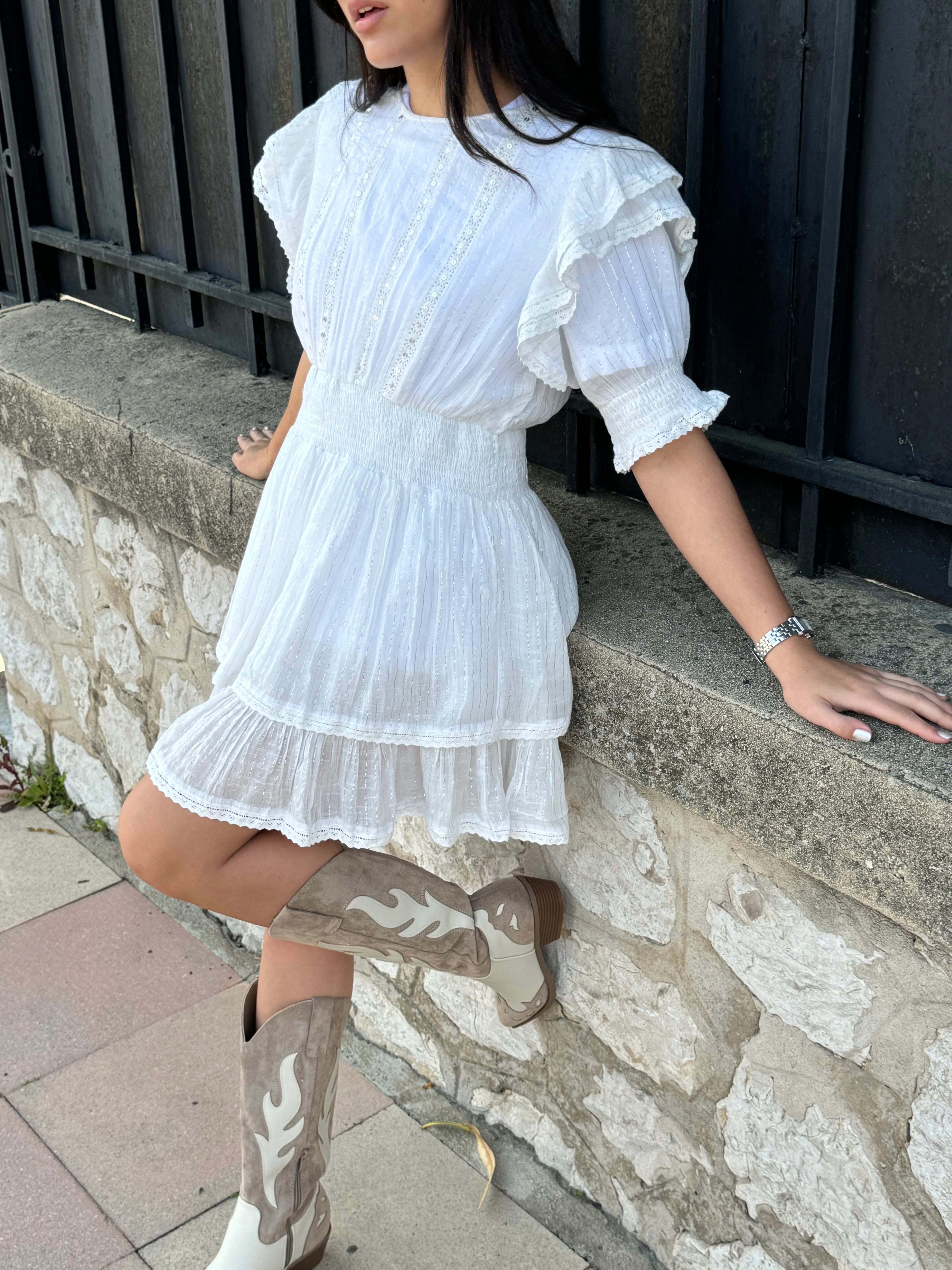 Robe Vanina blanche - Image 4