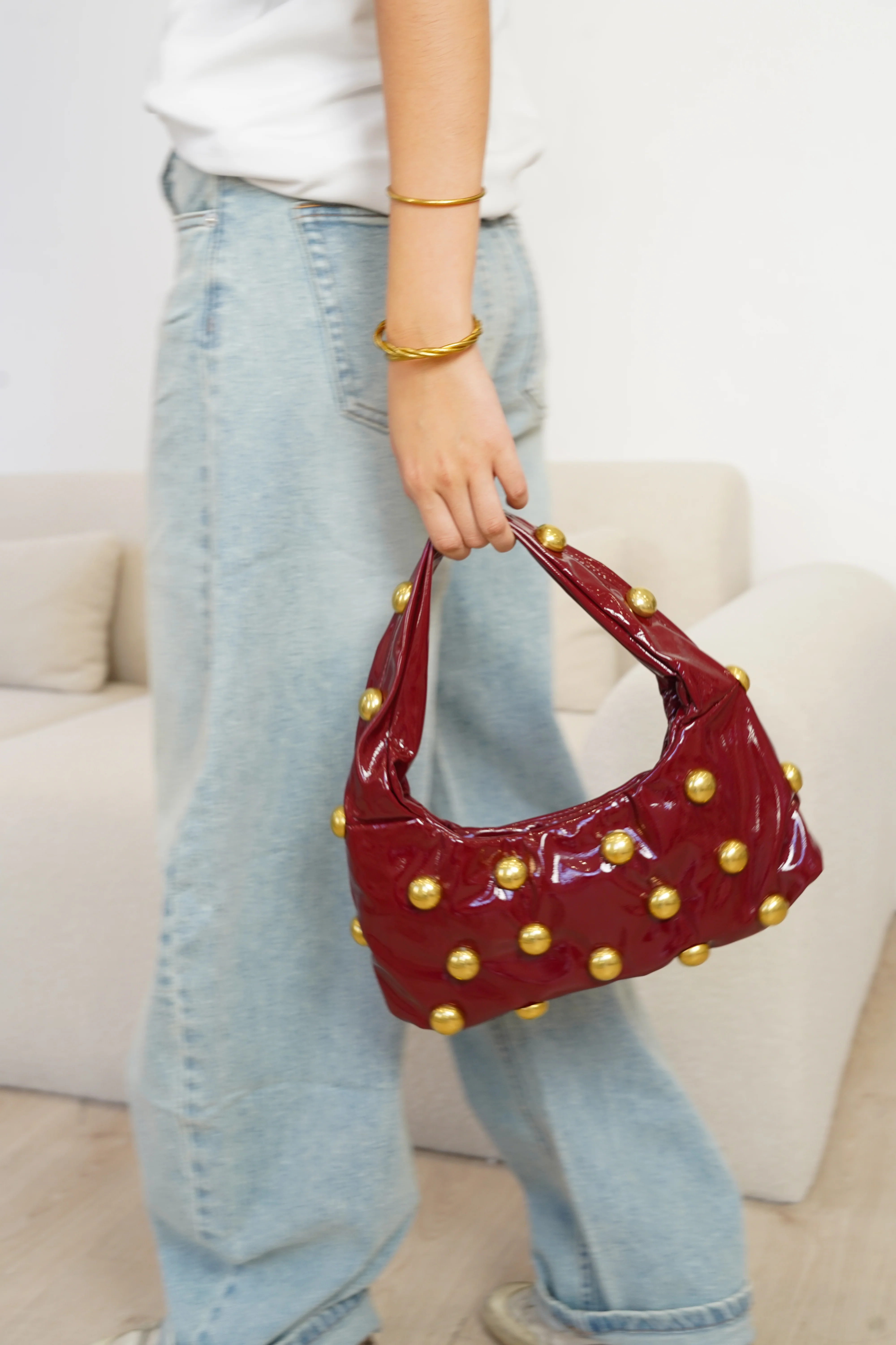 Sac Nora bordeaux - Image 4