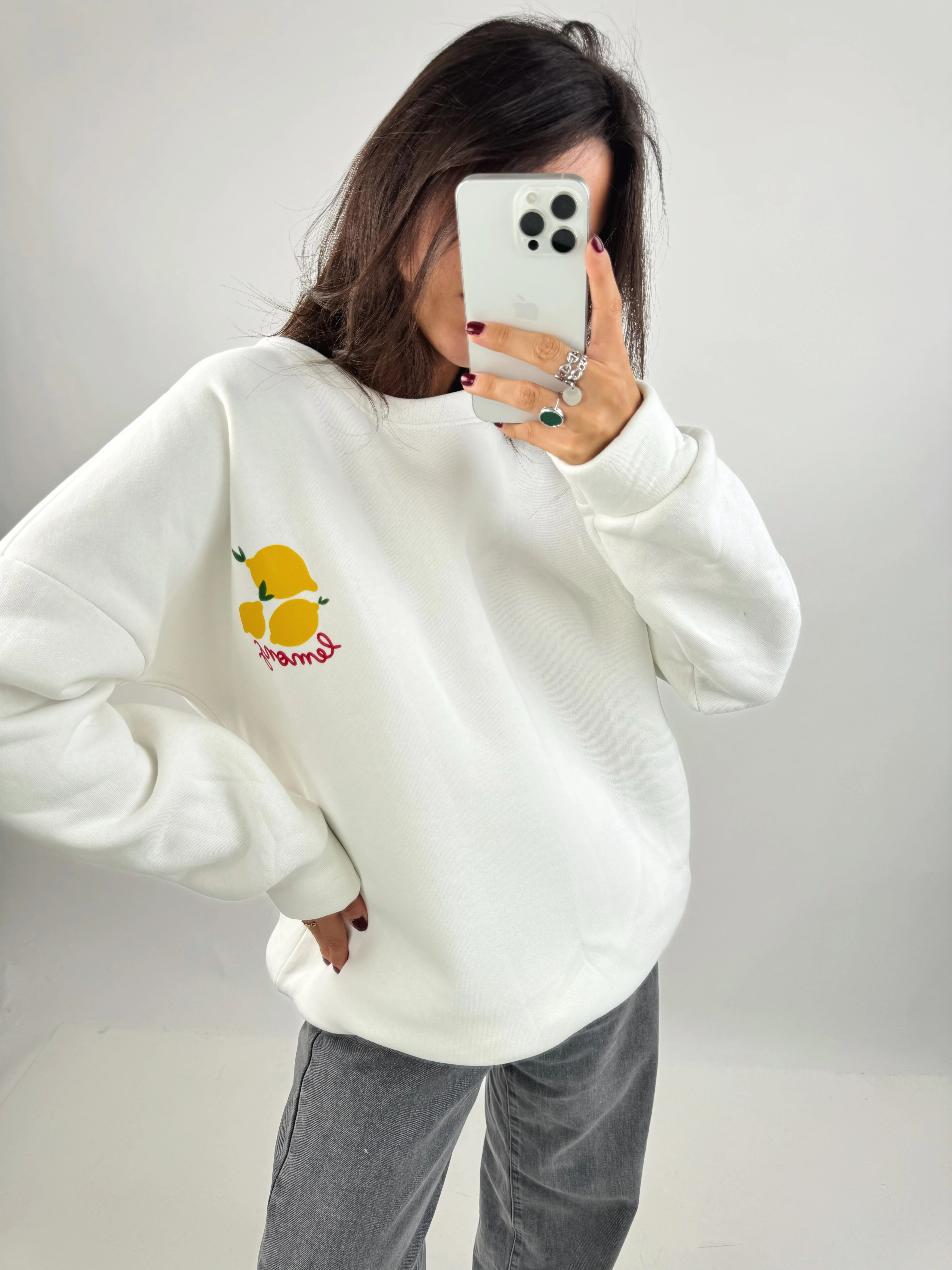 Sweat Camille blanc - Image 3