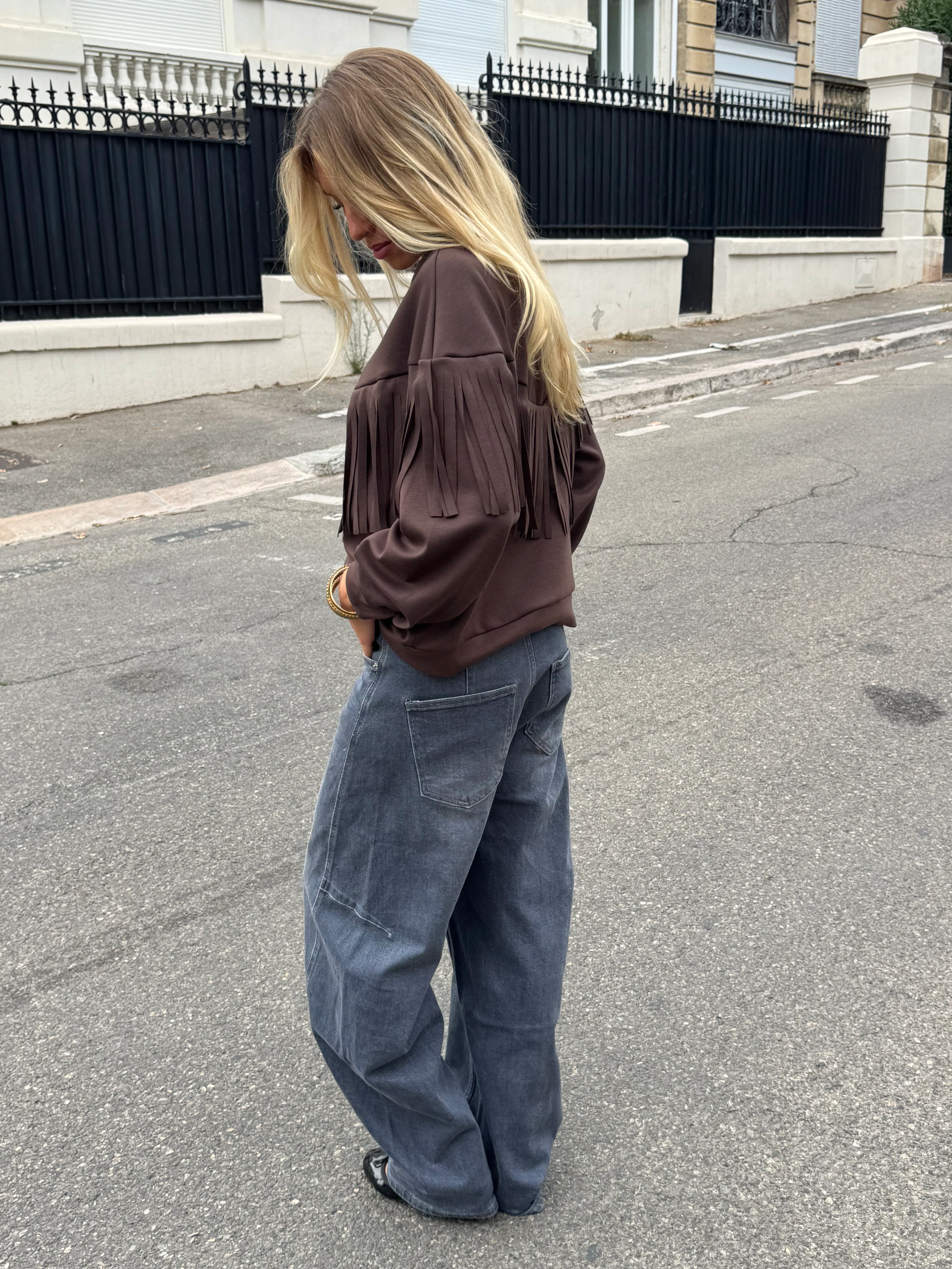 Sweat marron Lydia - Image 3