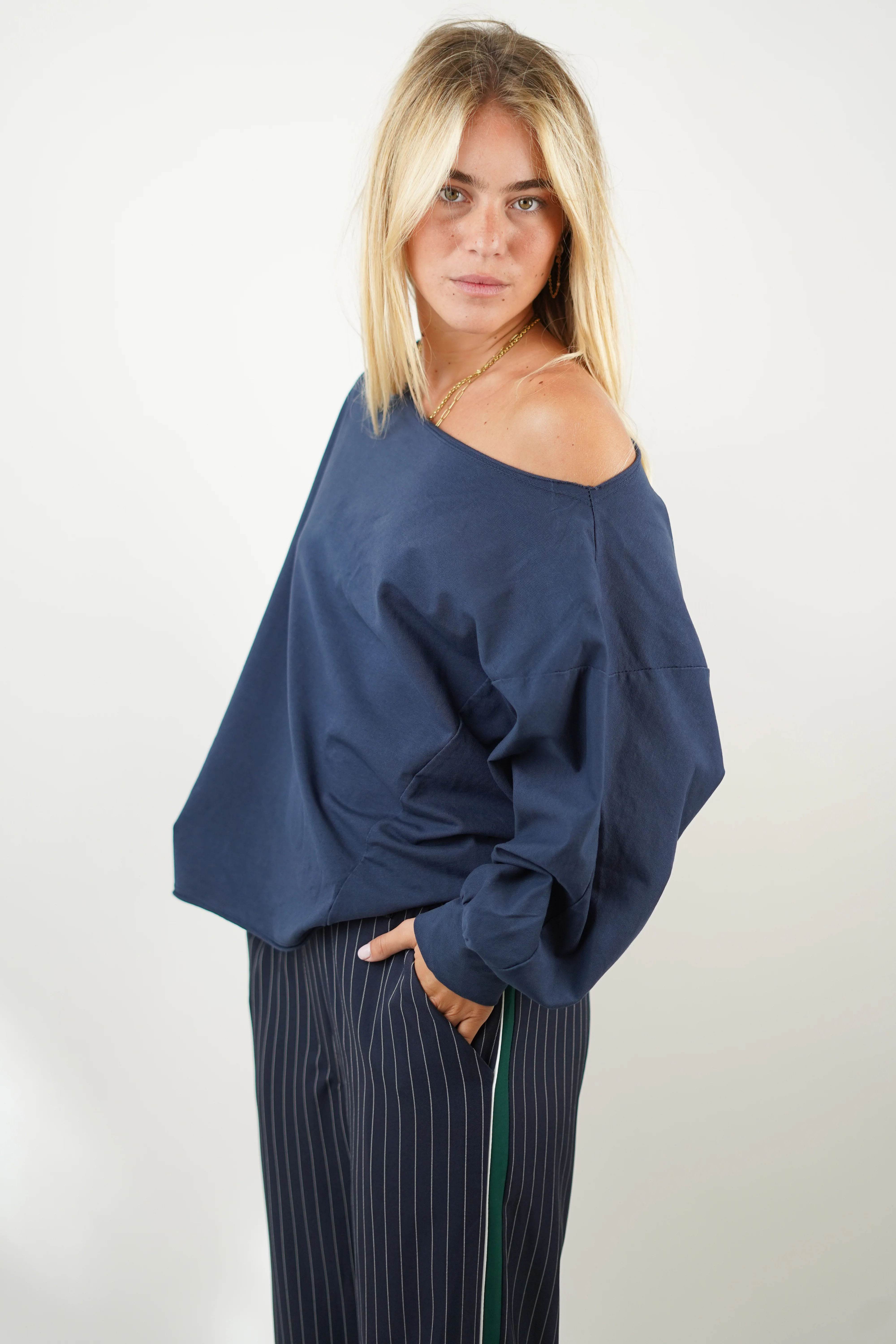 Tee-shirt Juliette bleu - Image 3