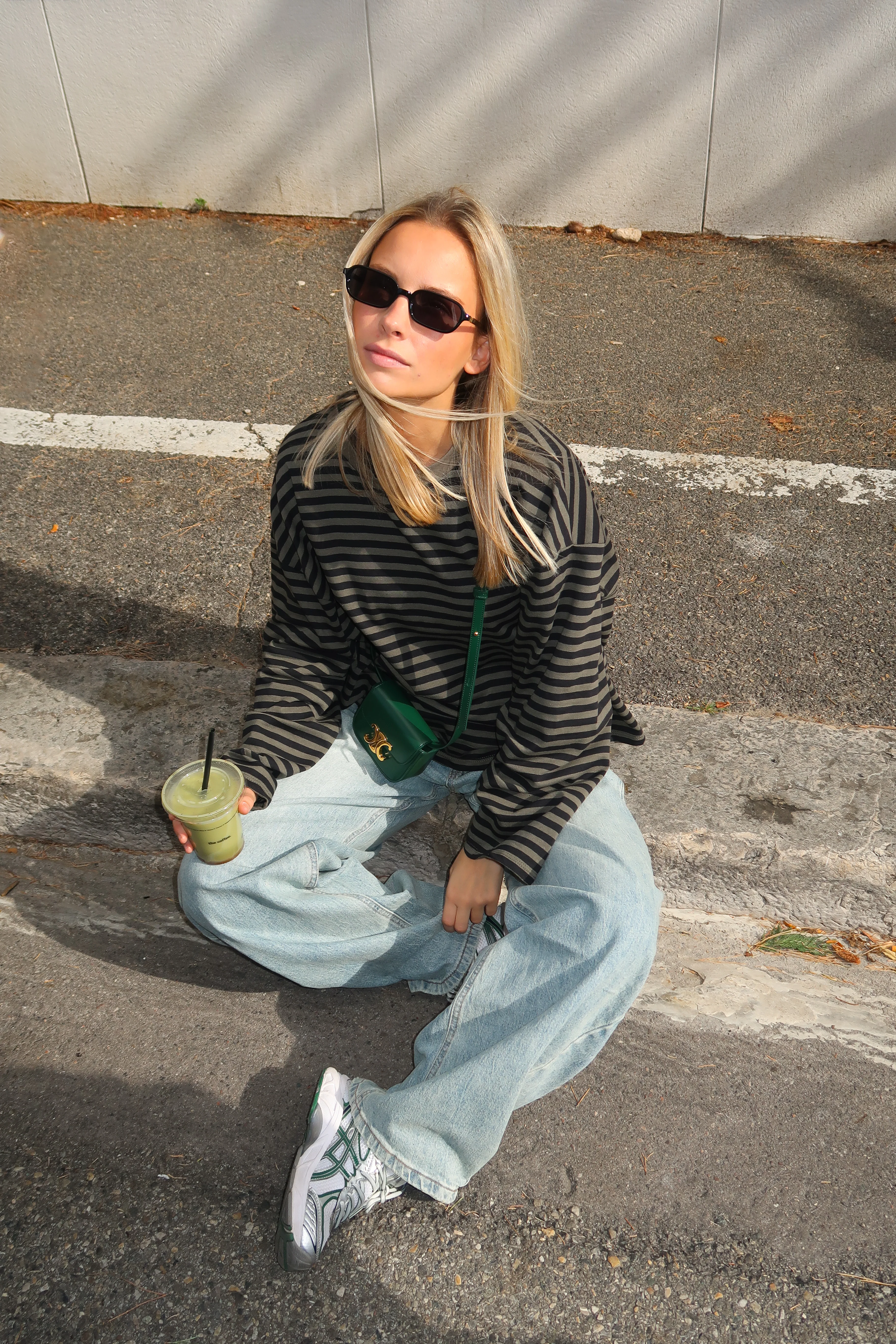 Tee-shirt Océane kaki et noir - Image 7