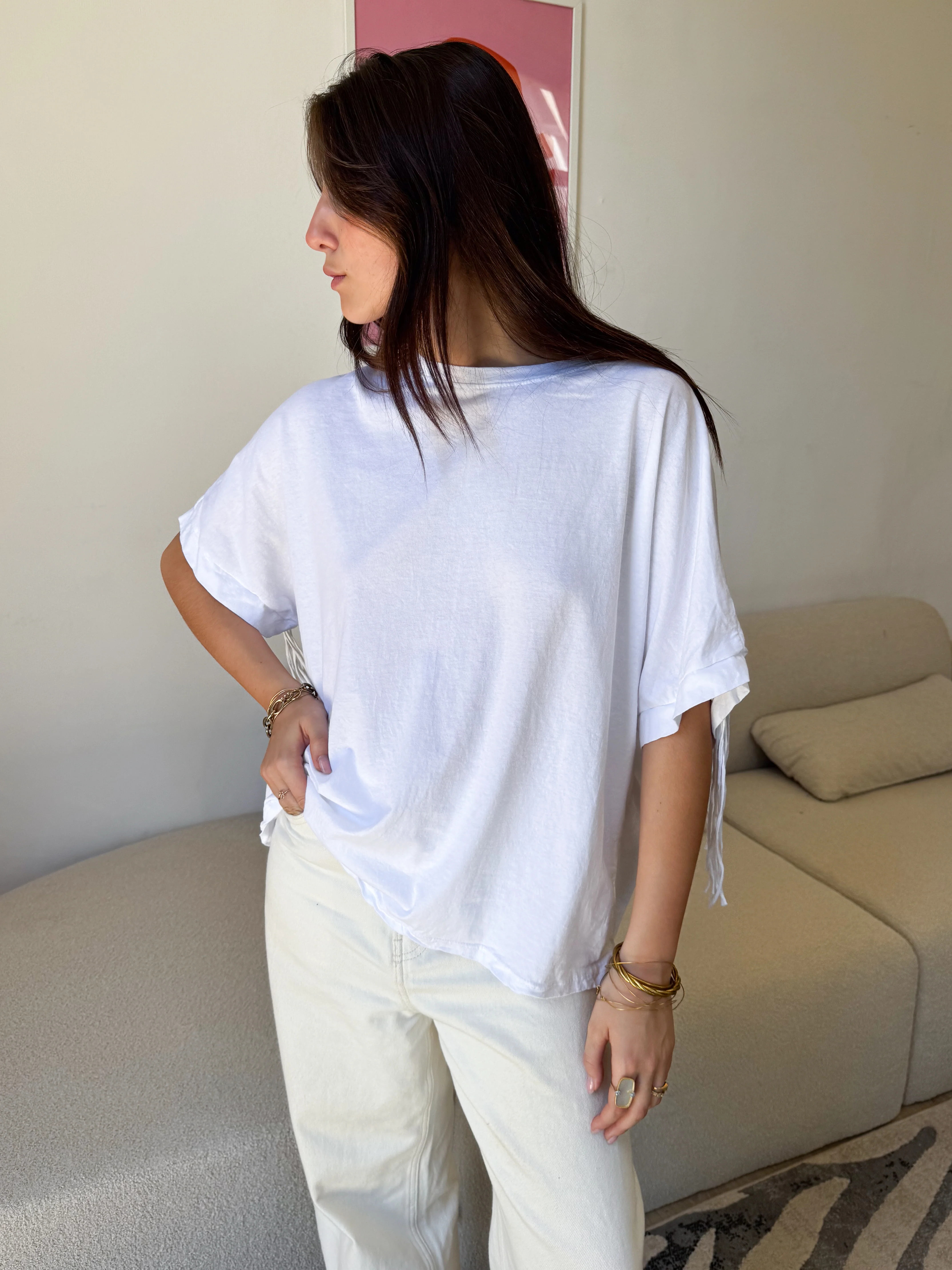 Tee-shirt Annaé blanc - Image 2