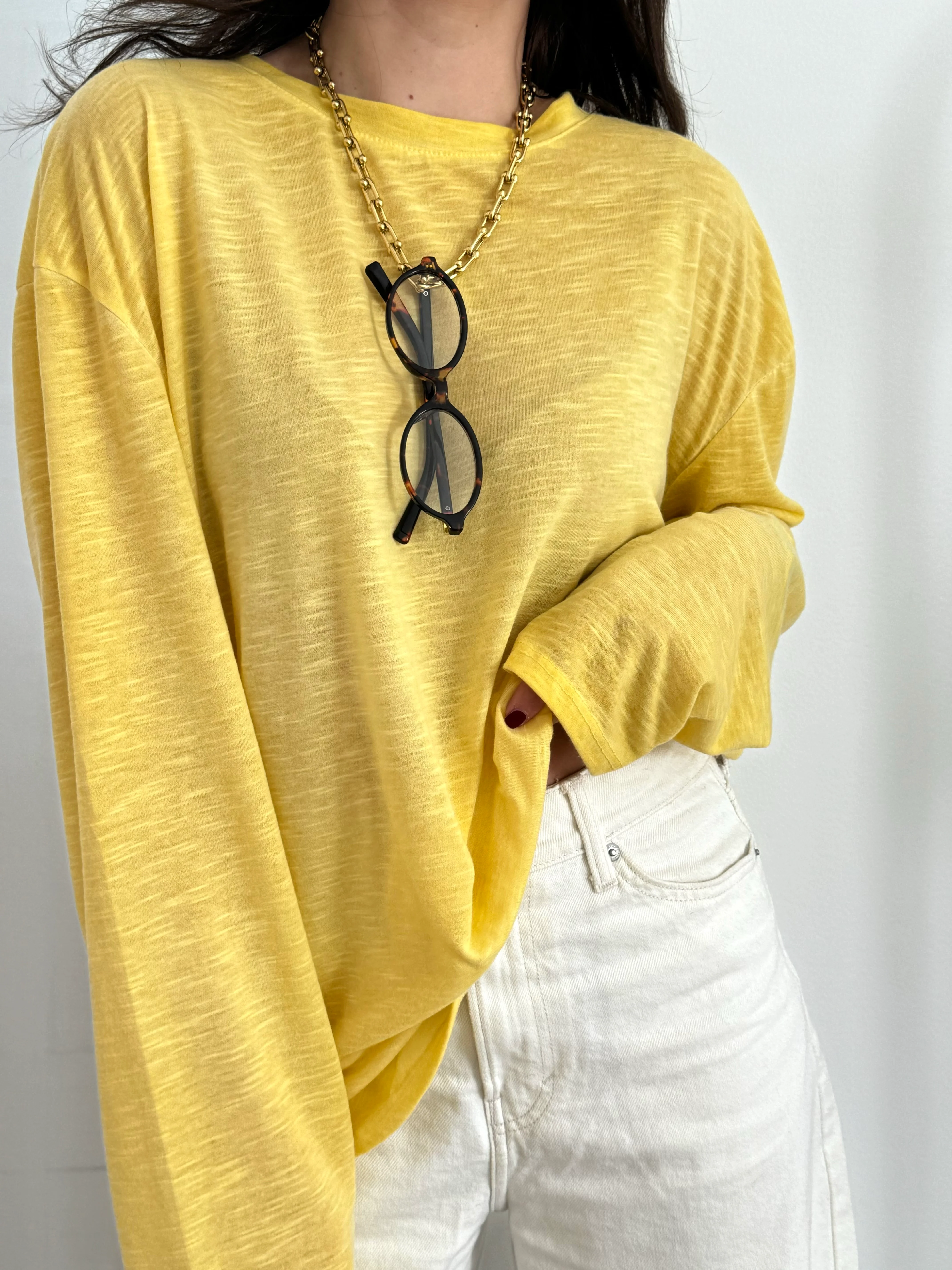 Tee-shirt Colomba jaune - Image 3