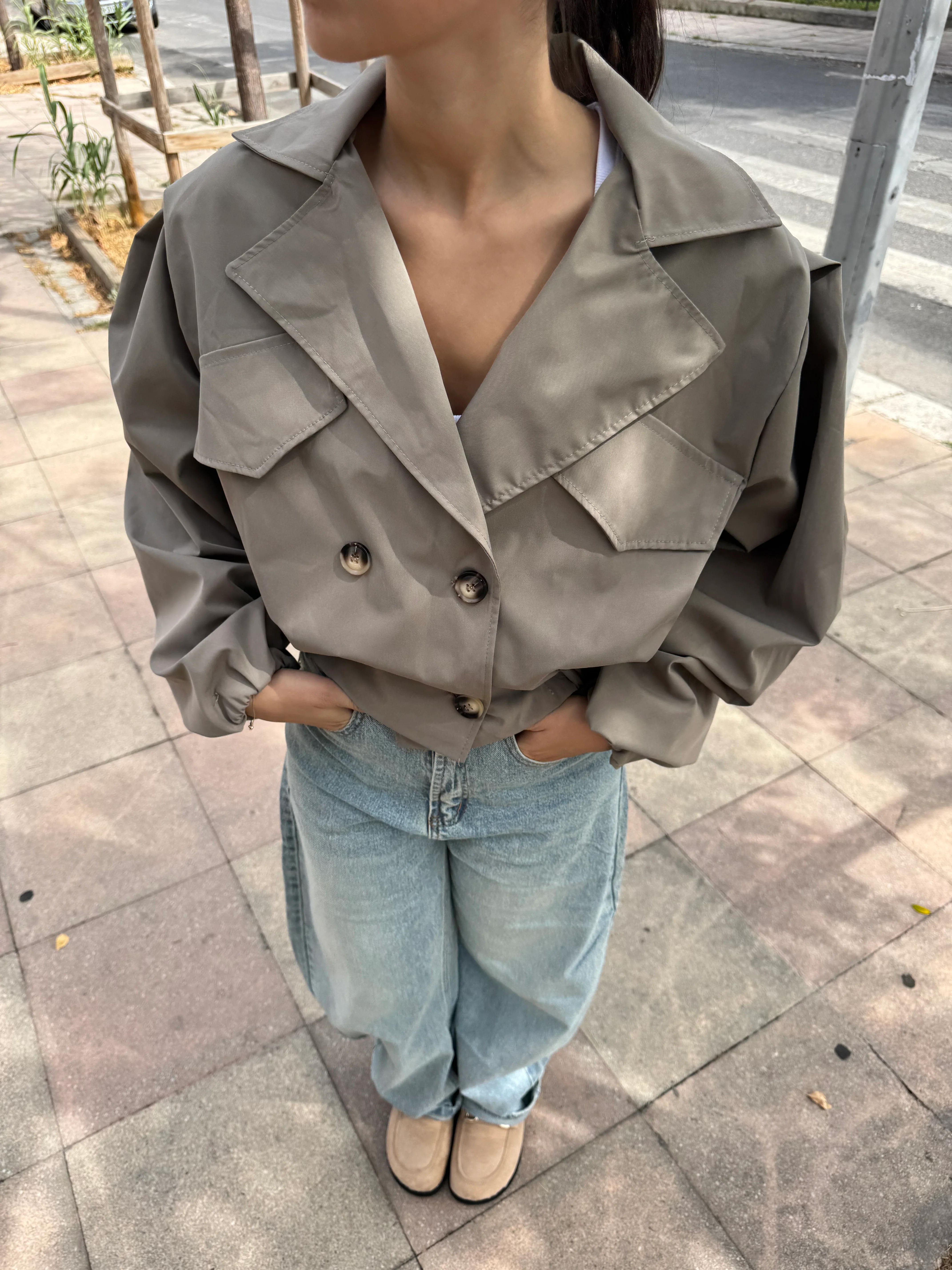 Trench Tessa taupe - Image 3