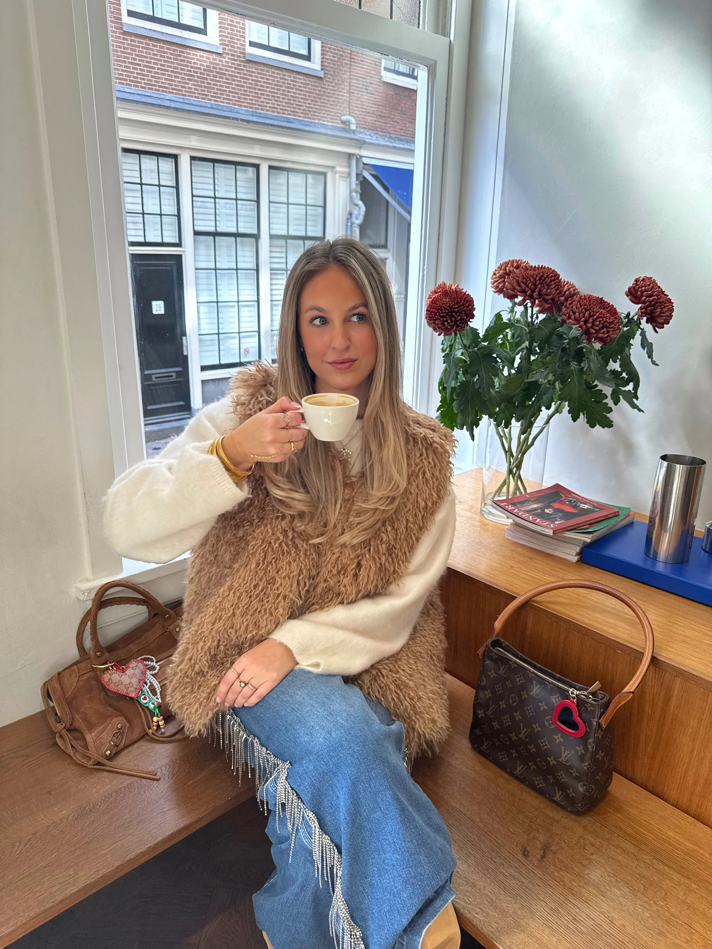 Veste Charlotte camel