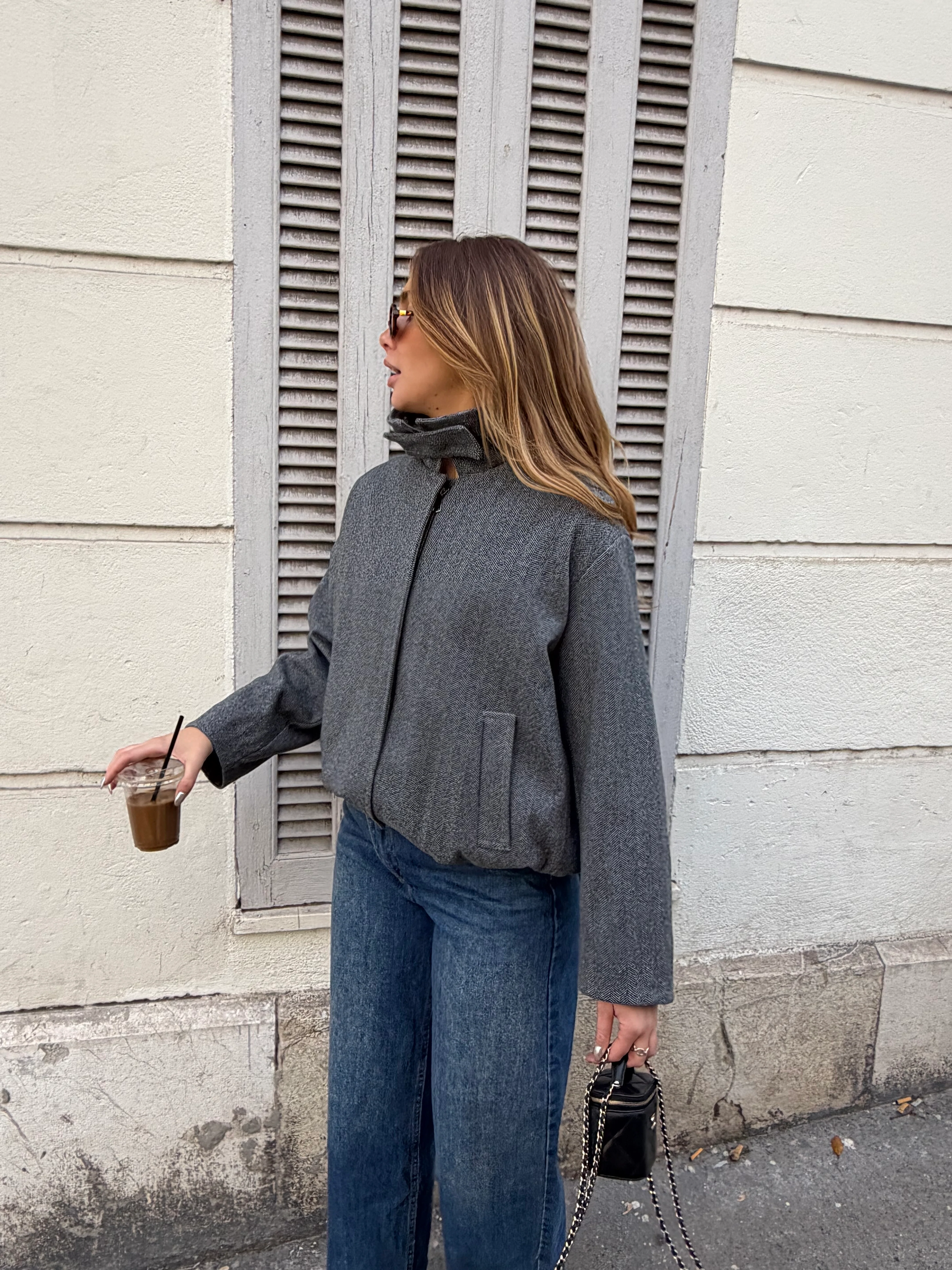Veste Eden grise - Image 3