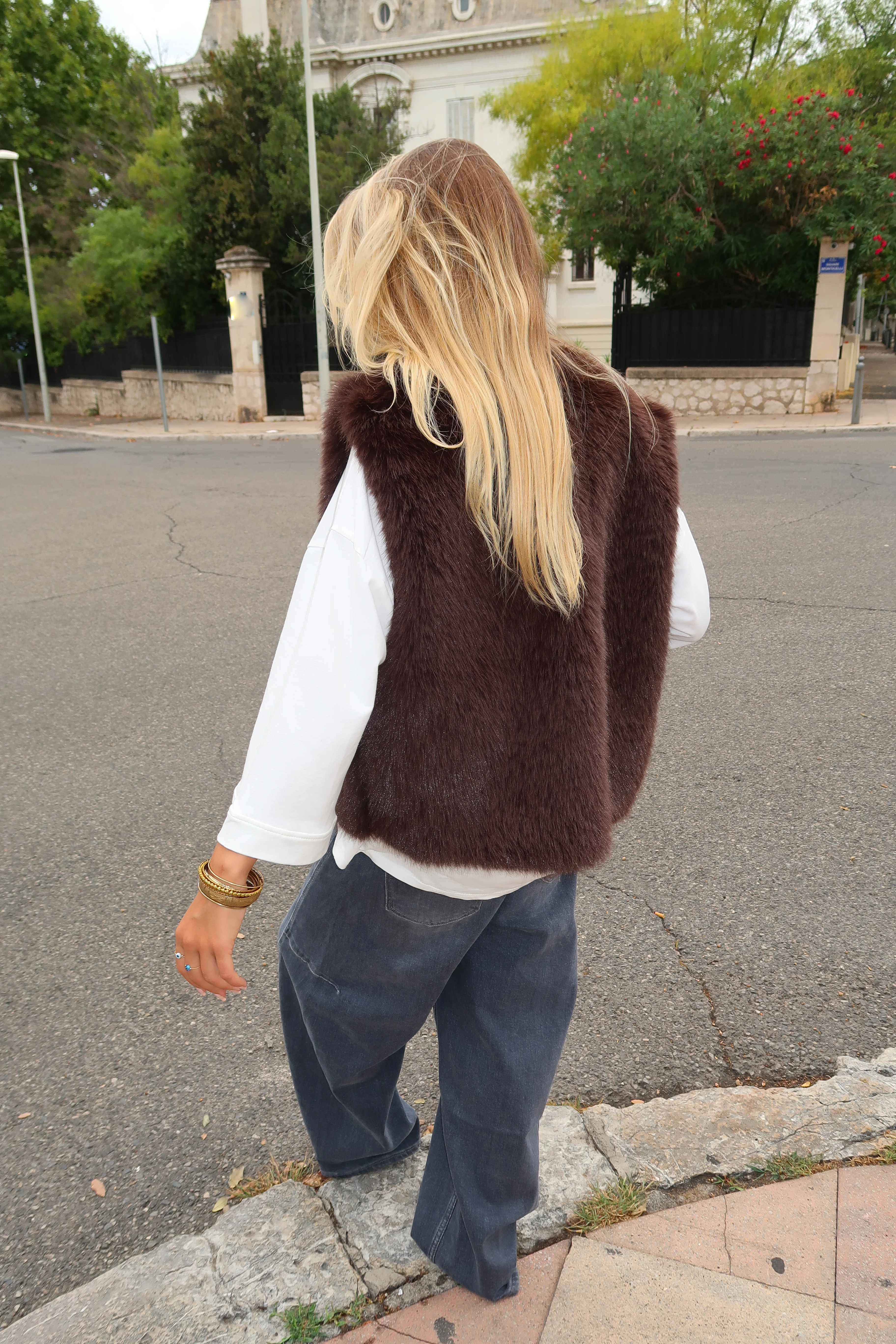 Veste Emma marron - Image 2