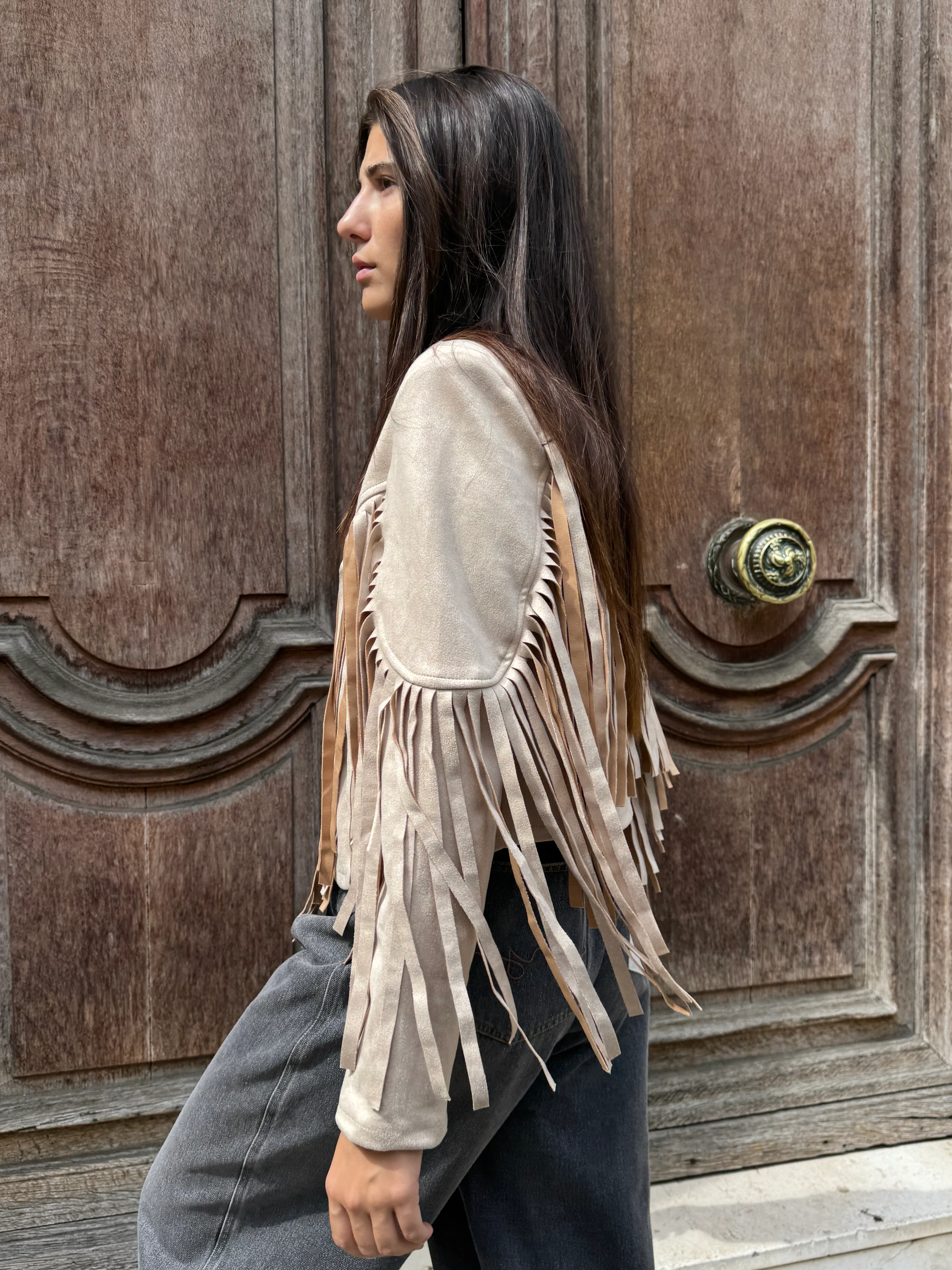 Veste Victoire beige - Image 4